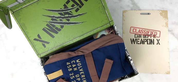 Marvel Gear + Goods March 2017 Subscription Box Review + Coupon!