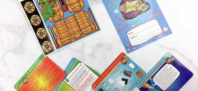 Amazon STEM Toy Club April 2017 Subscription Box Review – 5 to 7 Year Old Box