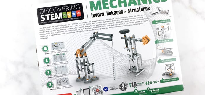 Amazon STEM Toy Club April 2017 Subscription Box Review – 8 to 13 Year Old Box