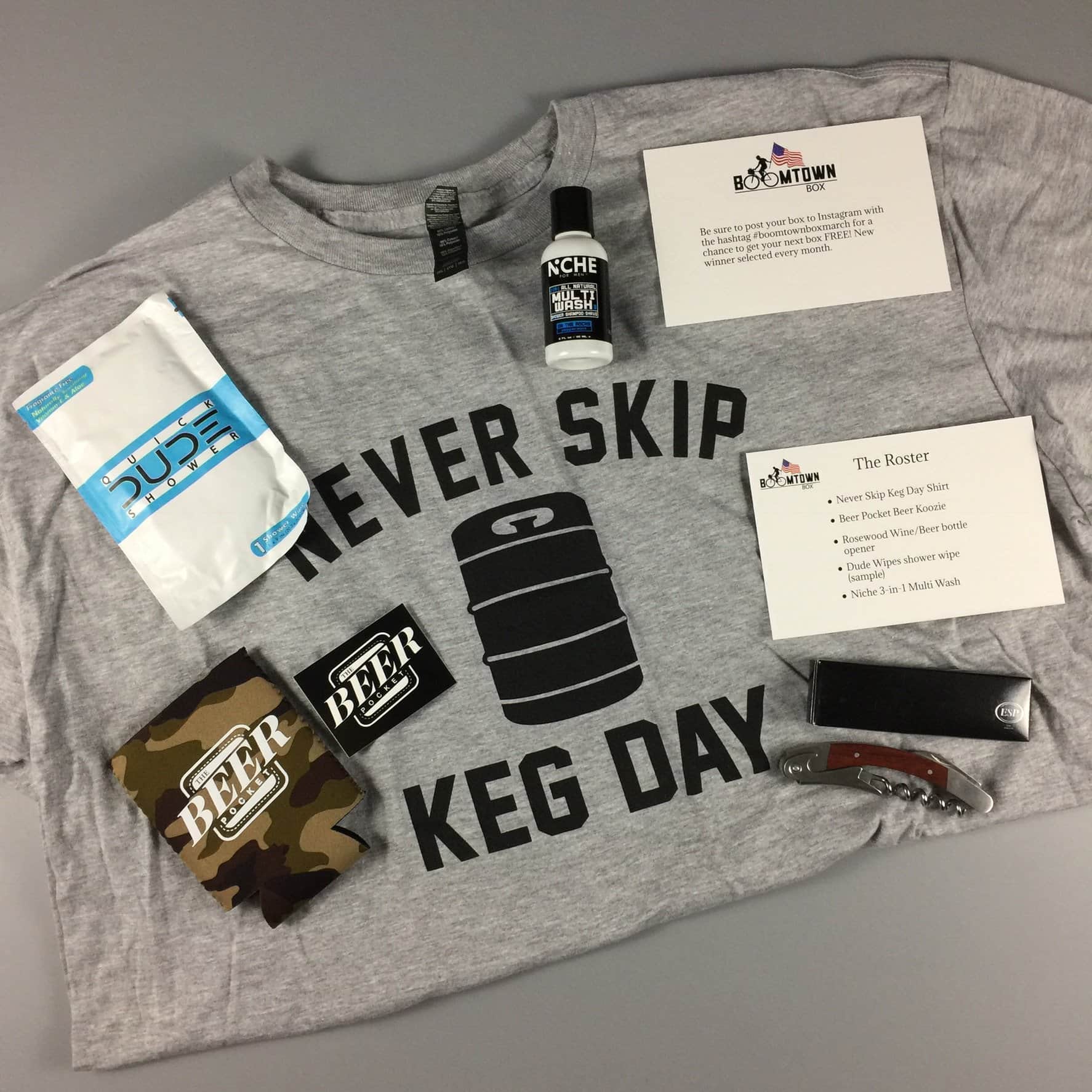 Boomtown Box Subscription Box Review + Coupon – March 2017