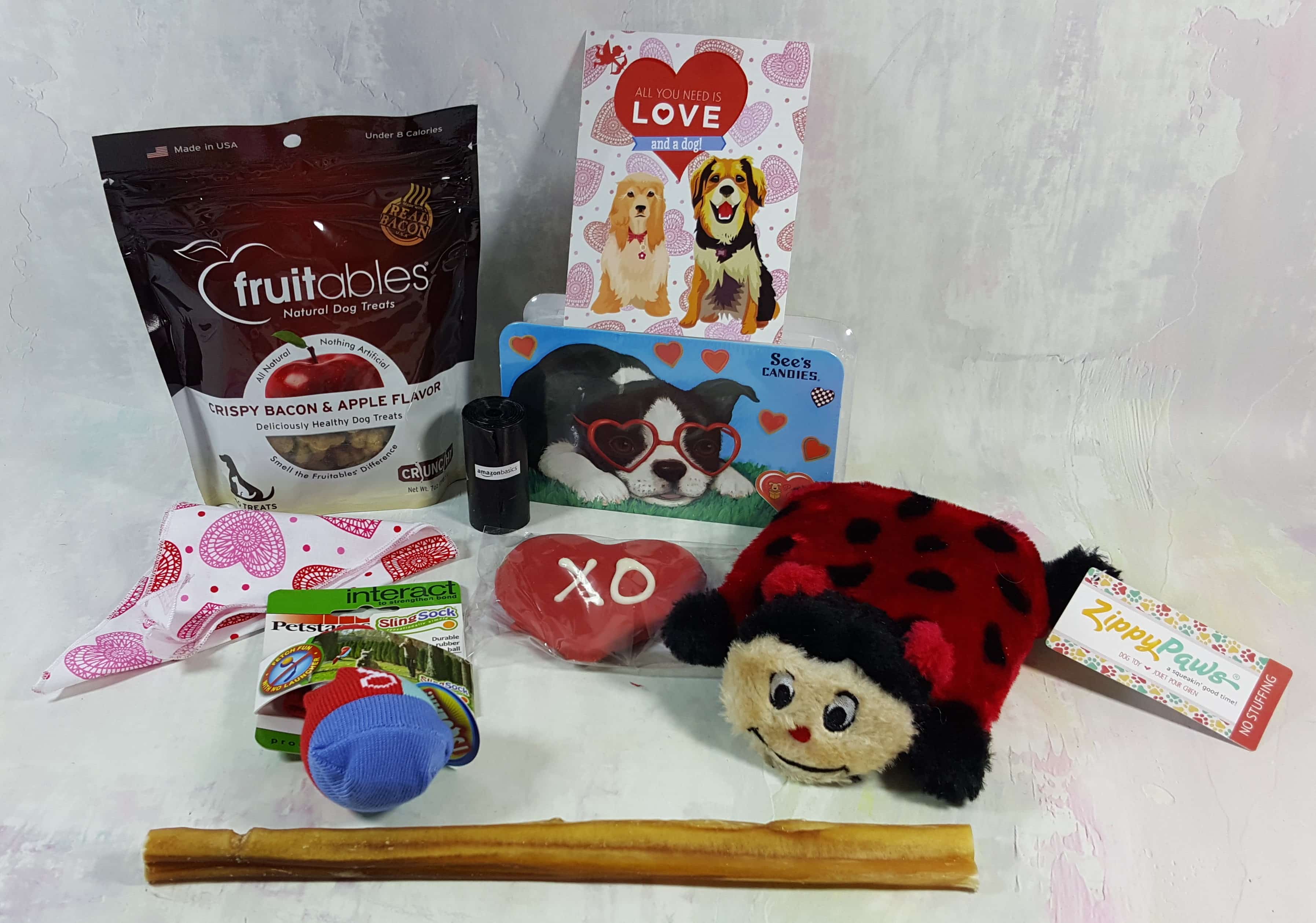 Wigglebutt Box Dog Subscription Box Review – February 2017