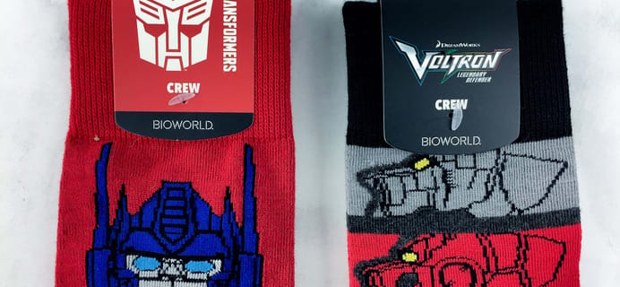 Loot Socks by Loot Crate February 2017 Subscription Box Review & Coupon