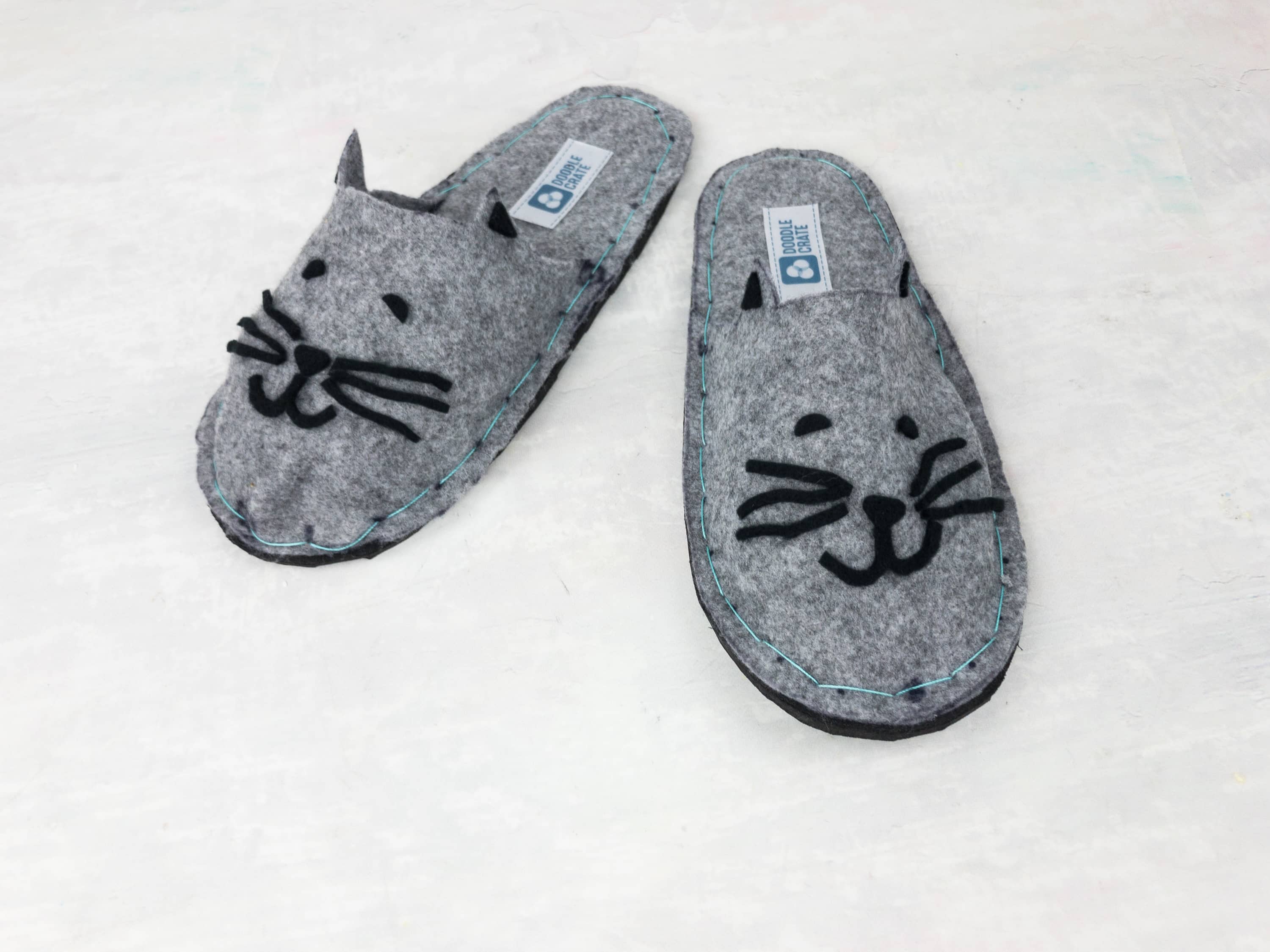 Doodle Crate   Subscription Box Review & Coupon – HANDCRAFTED SLIPPERS!