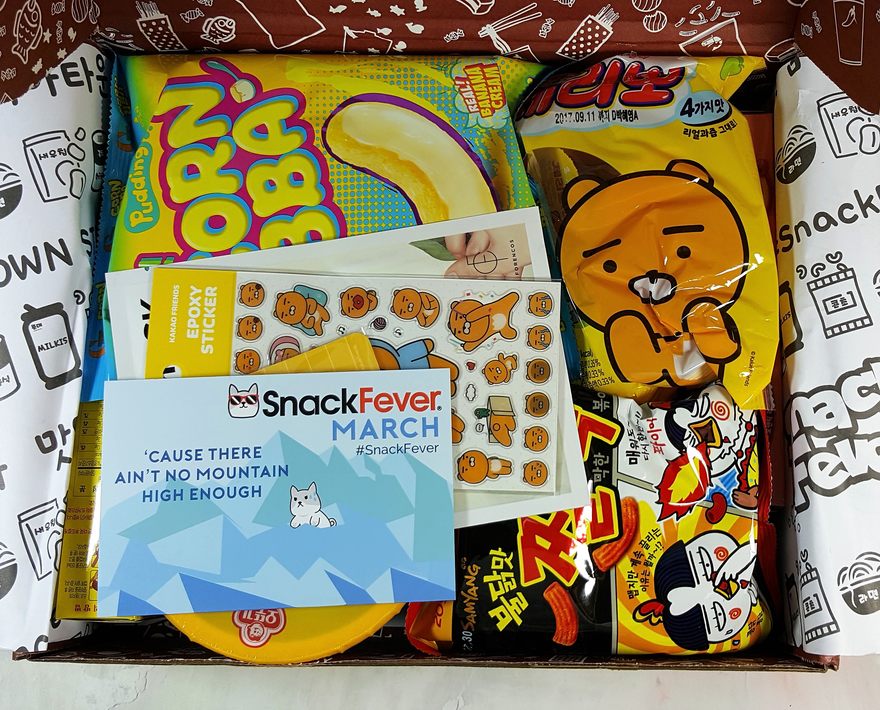 March 2017 Snack Fever Subscription Box Review + Coupon – Deluxe Box!