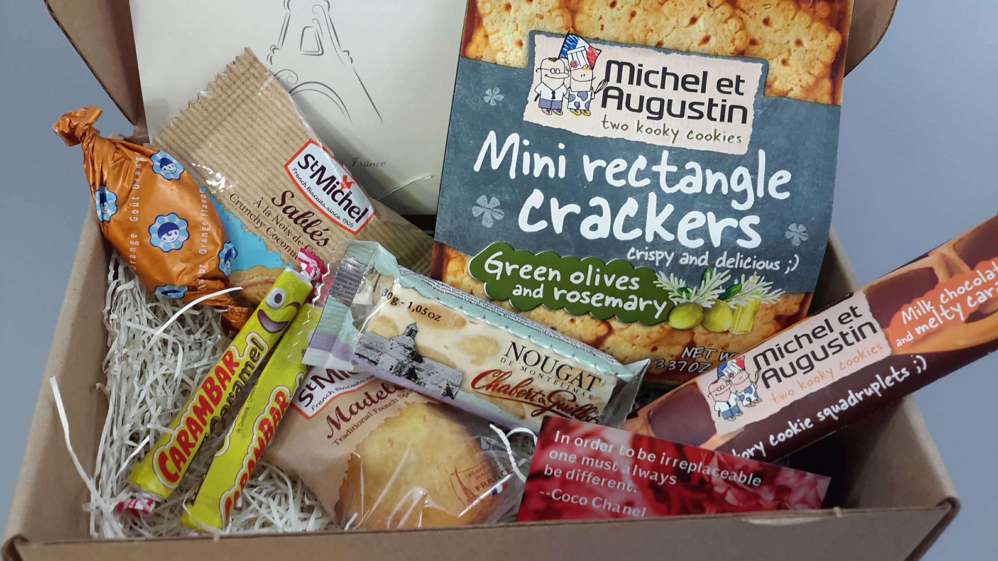 Taste & Curiosity March 2017 Subscription Box Review – France Box