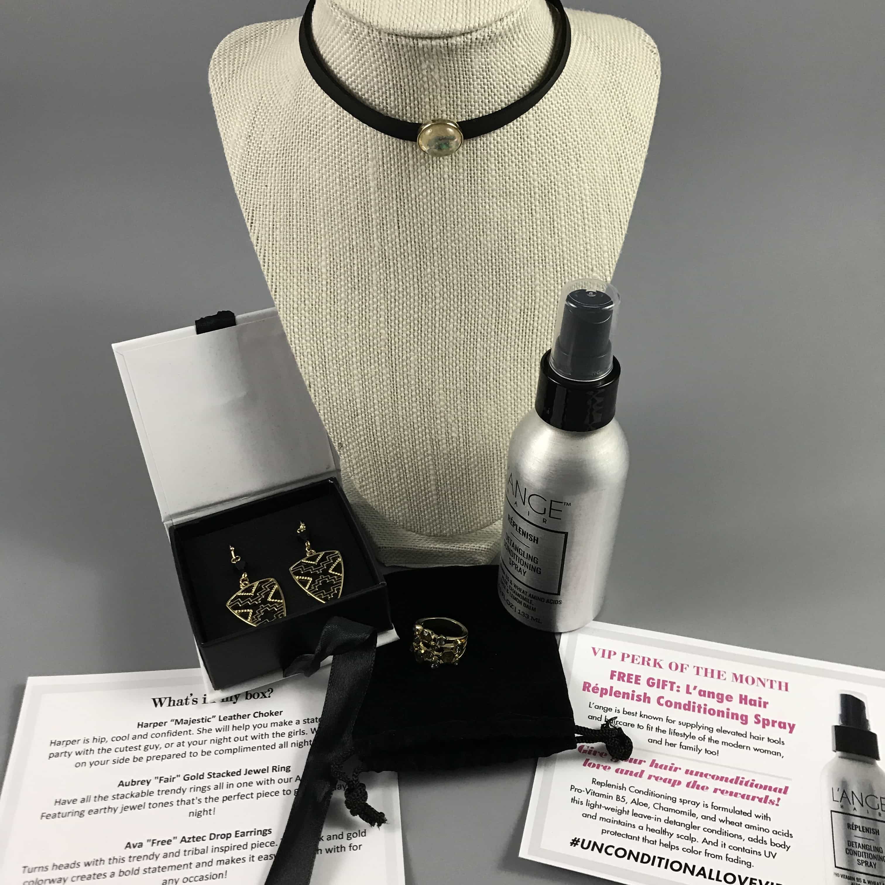 Cate & Chloe VIP Jewelry Subscription Box Review – May 2017