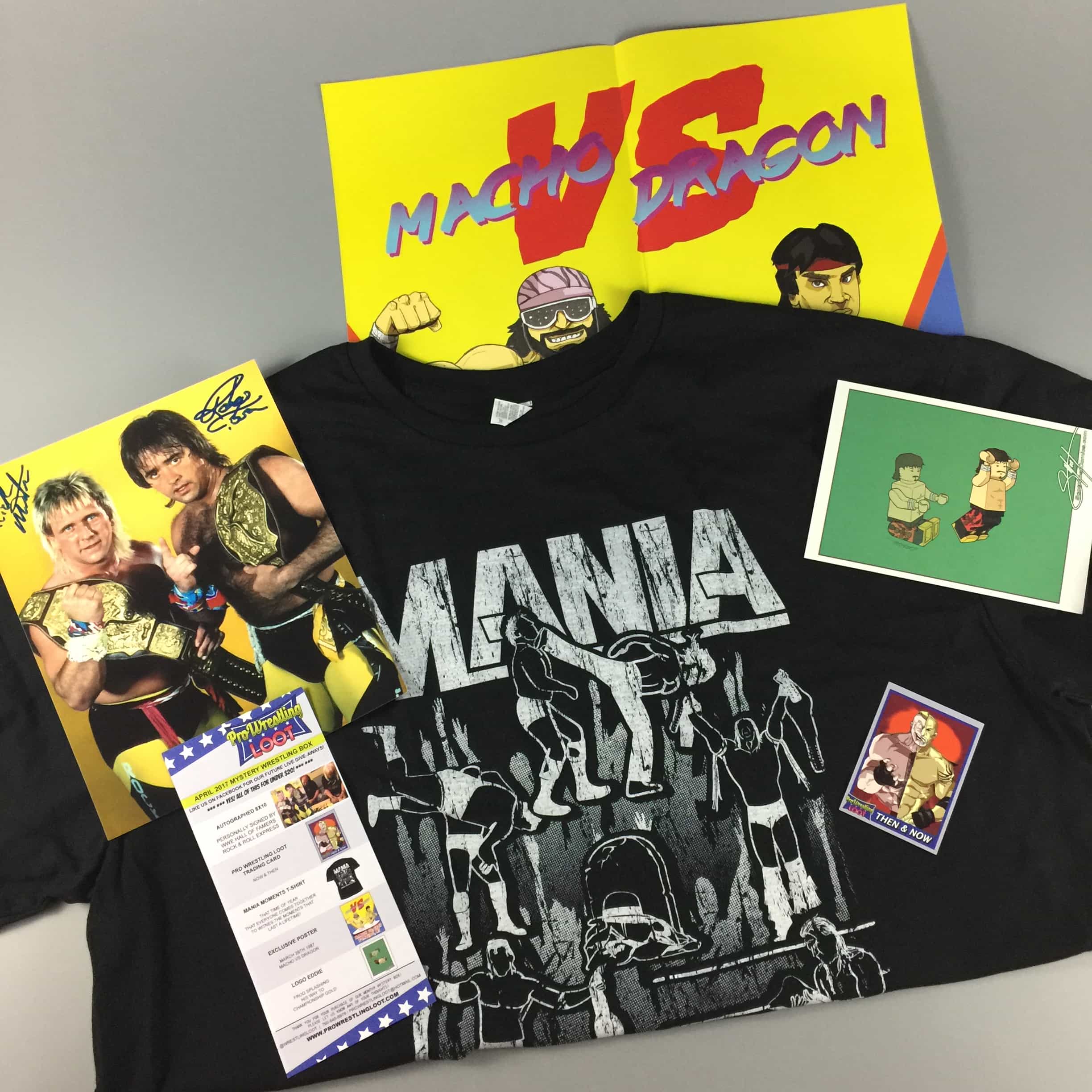Pro Wrestling Loot April 2017 Subscription Box Review + Coupon
