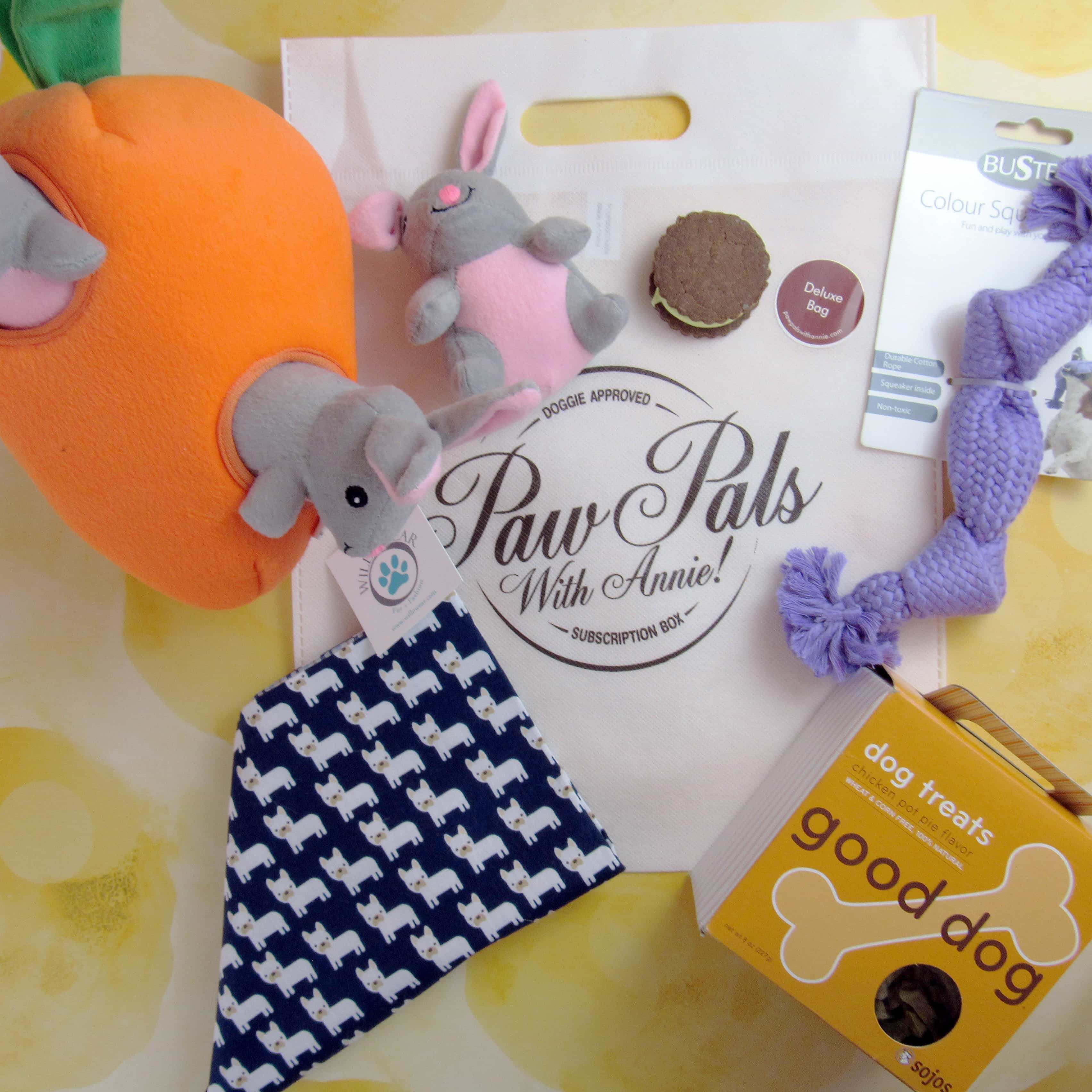 PawPals With Annie! April 2017 Subscription Box Review + Coupon