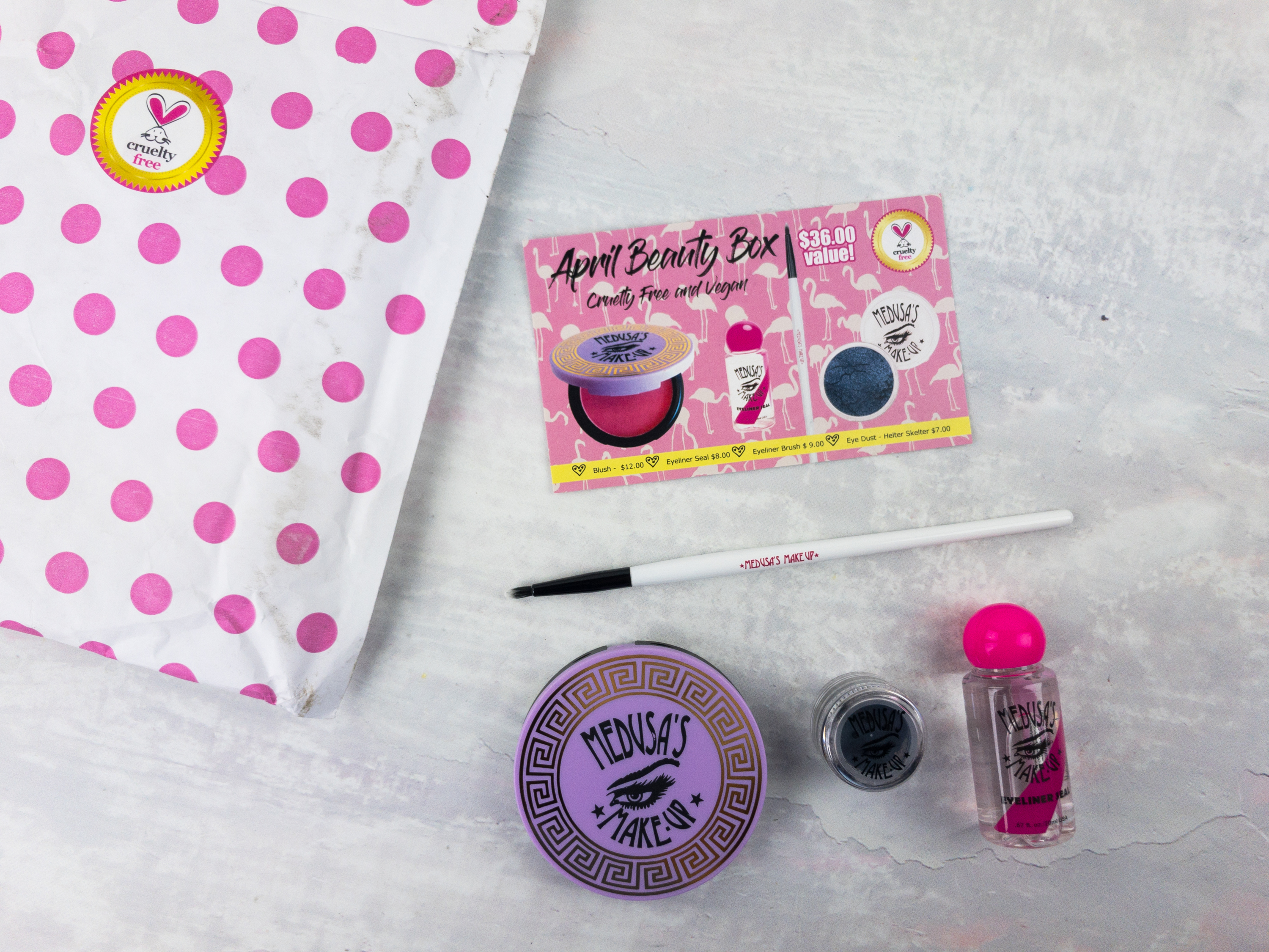 Medusa’s Make-Up Beauty Box Subscription Box Review – April 2017