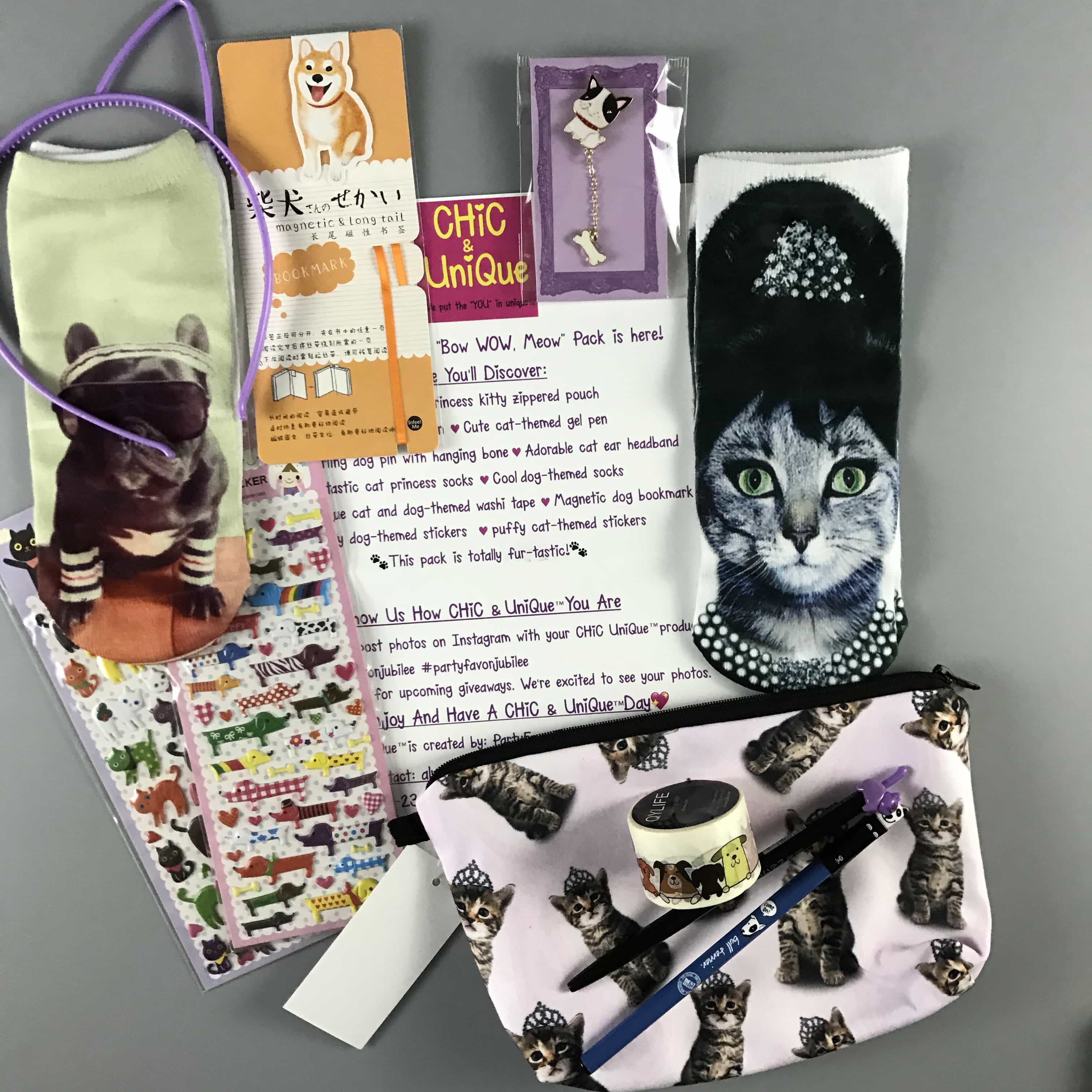 Chic & Unique April 2017 Subscription Box Review
