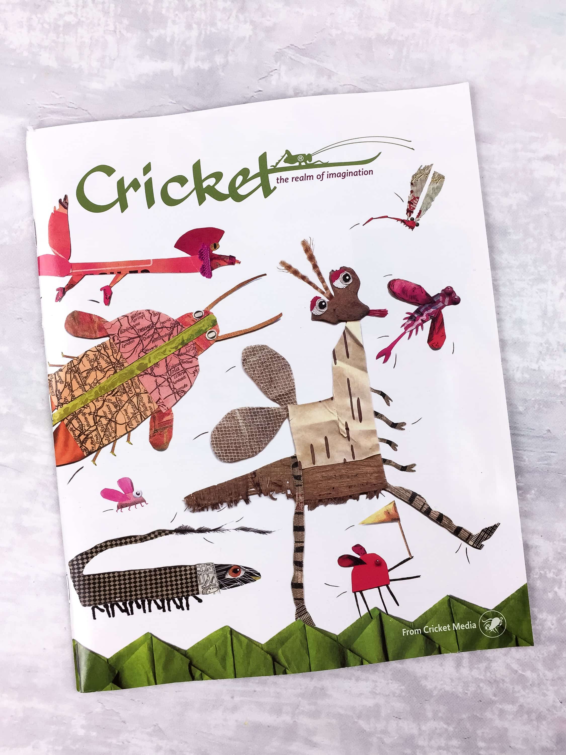 Cricket Media Magazine April 2017 Subscription Review: Cricket, Click, and Ask Magazines!