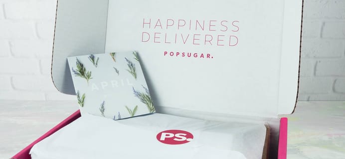 POPSUGAR Must Have Box April 2017 Review & Coupon