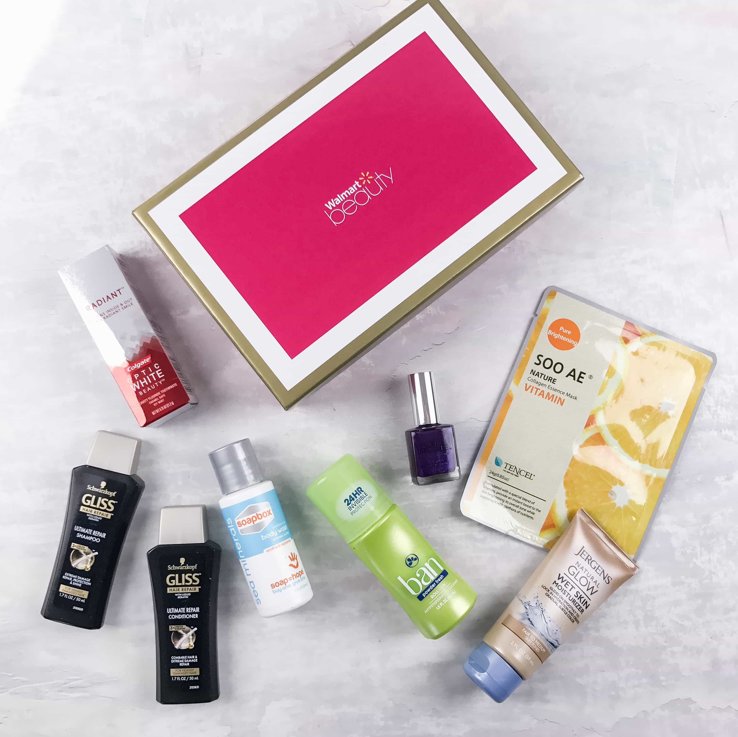 Walmart Beauty Box Spring 2017 Review