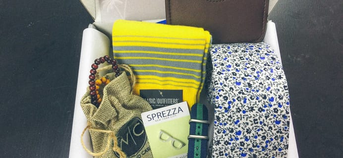SprezzaBox Subscription Box Review + Coupon – March 2017