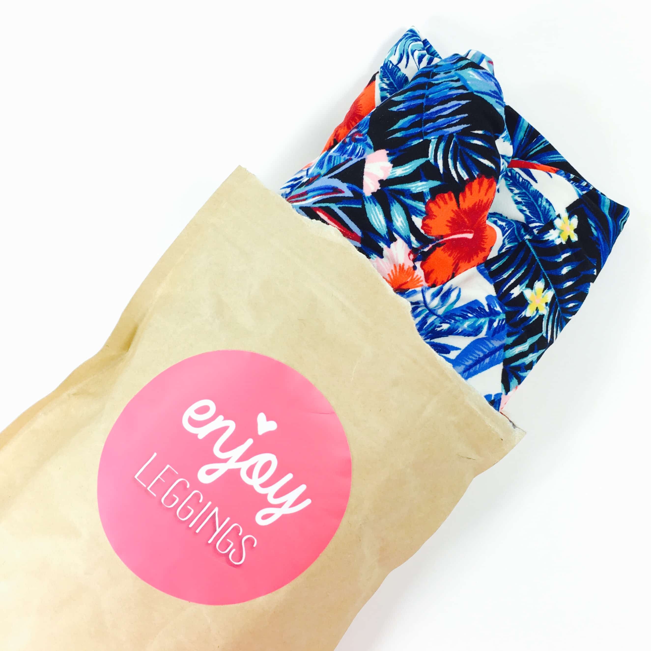 Enjoy Leggings May 2017 Subscription Box Review + 25% Off Coupon
