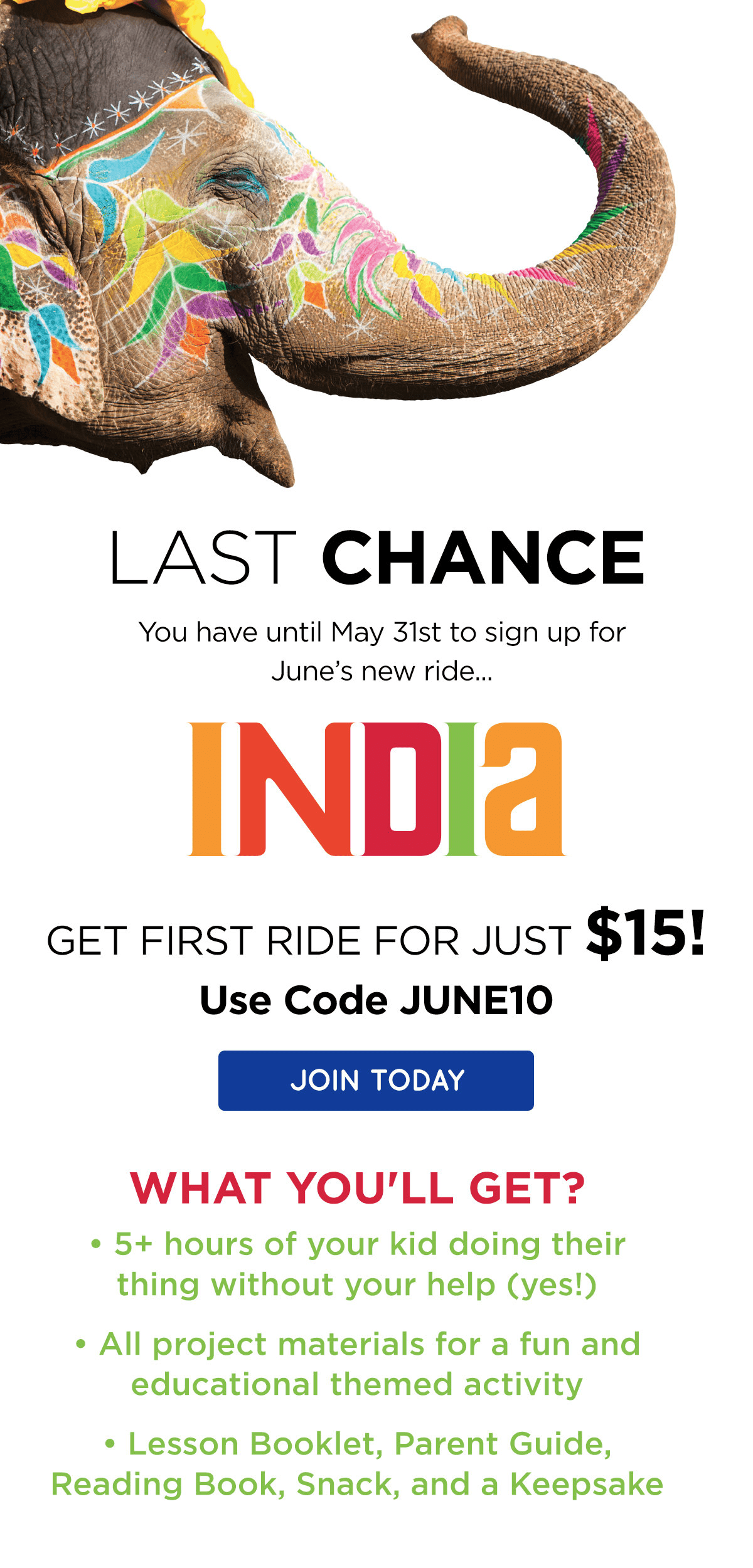 Surprise Ride 40% Off Coupon + June 2017 Spoilers!