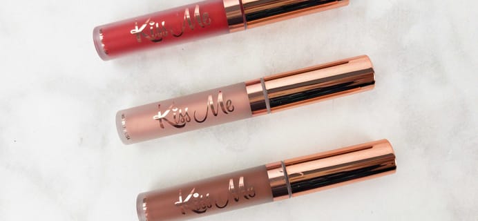 KissMe Lipstick Club May 2017 Subscription Box Review + FREE Lipstick Coupon!