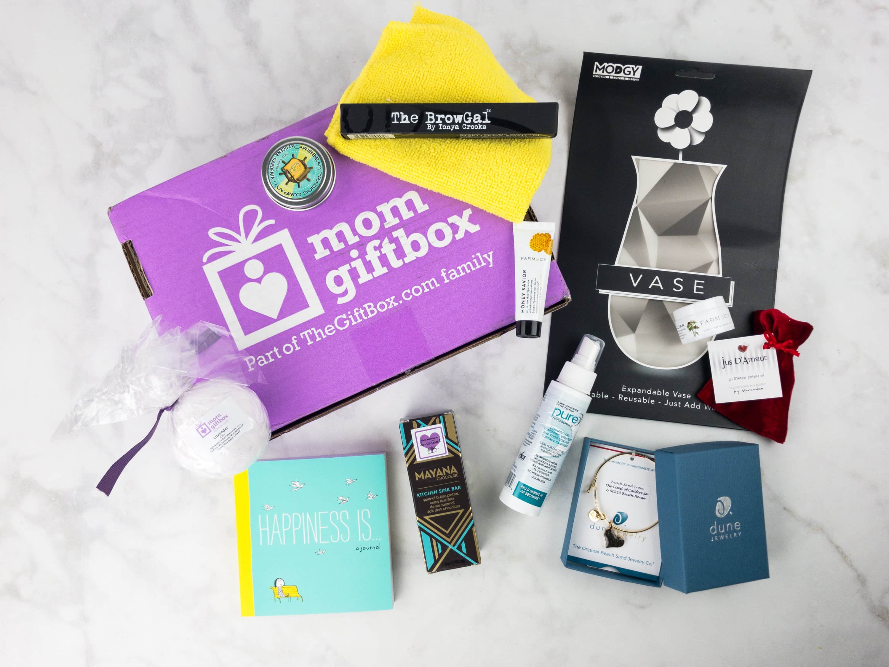 MomGiftBox Subscription Box Review + Coupon – Welcome Box!