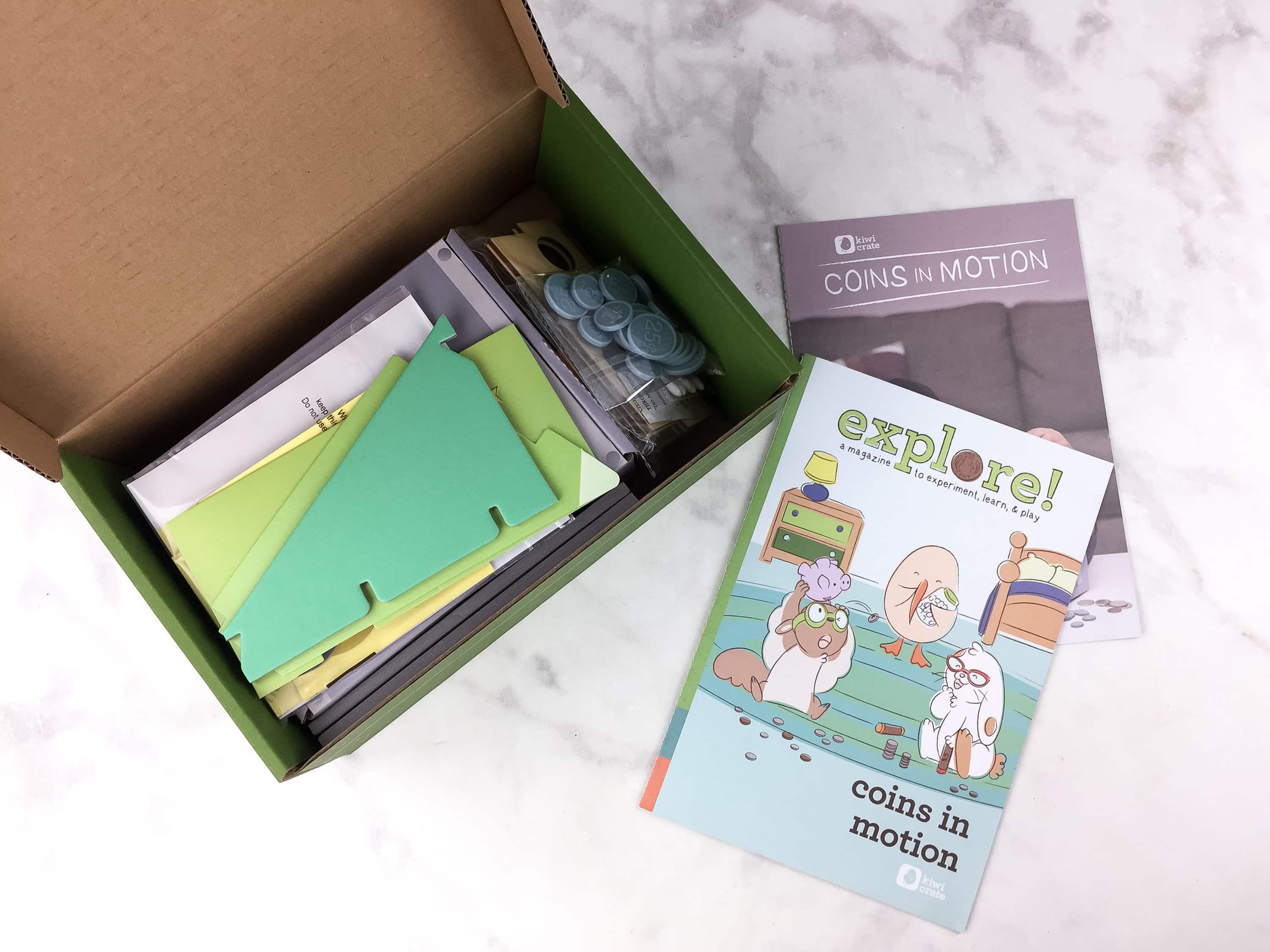 Kiwi Crate   Review & Coupon – COINS IN MOTION!