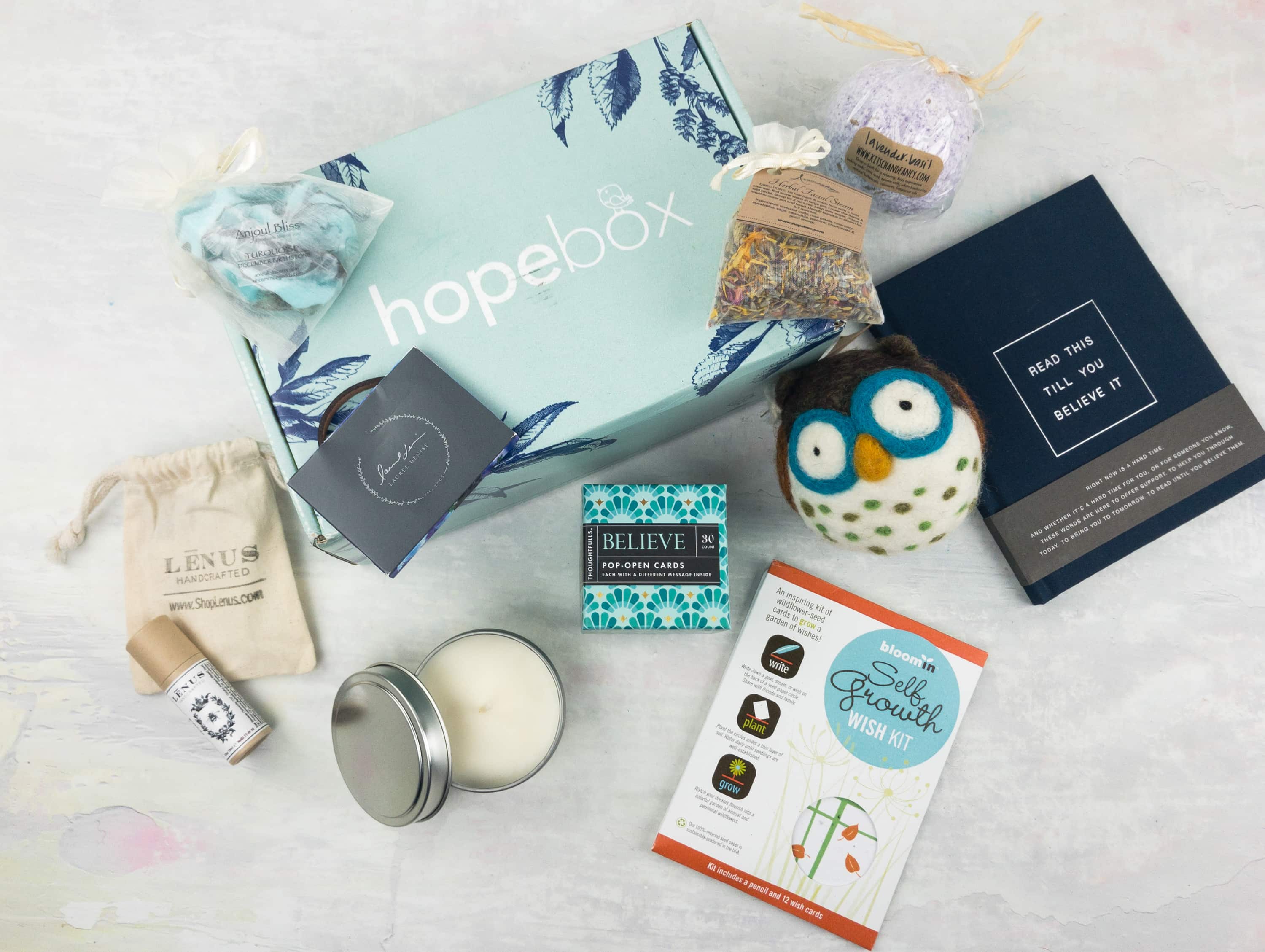 Hopebox May 2017 Subscription Box Review