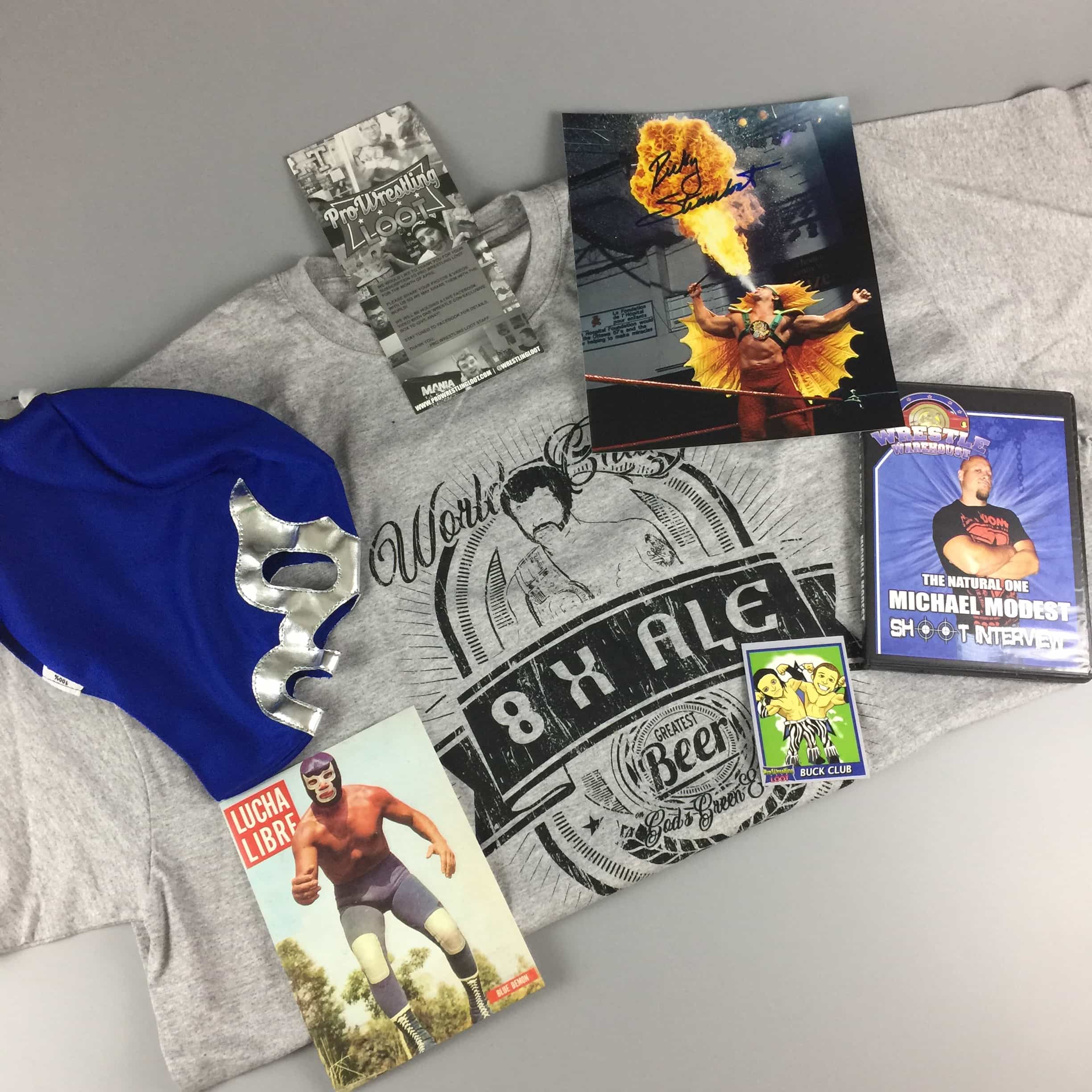 Pro Wrestling Loot May 2017 Subscription Box Review + Coupon
