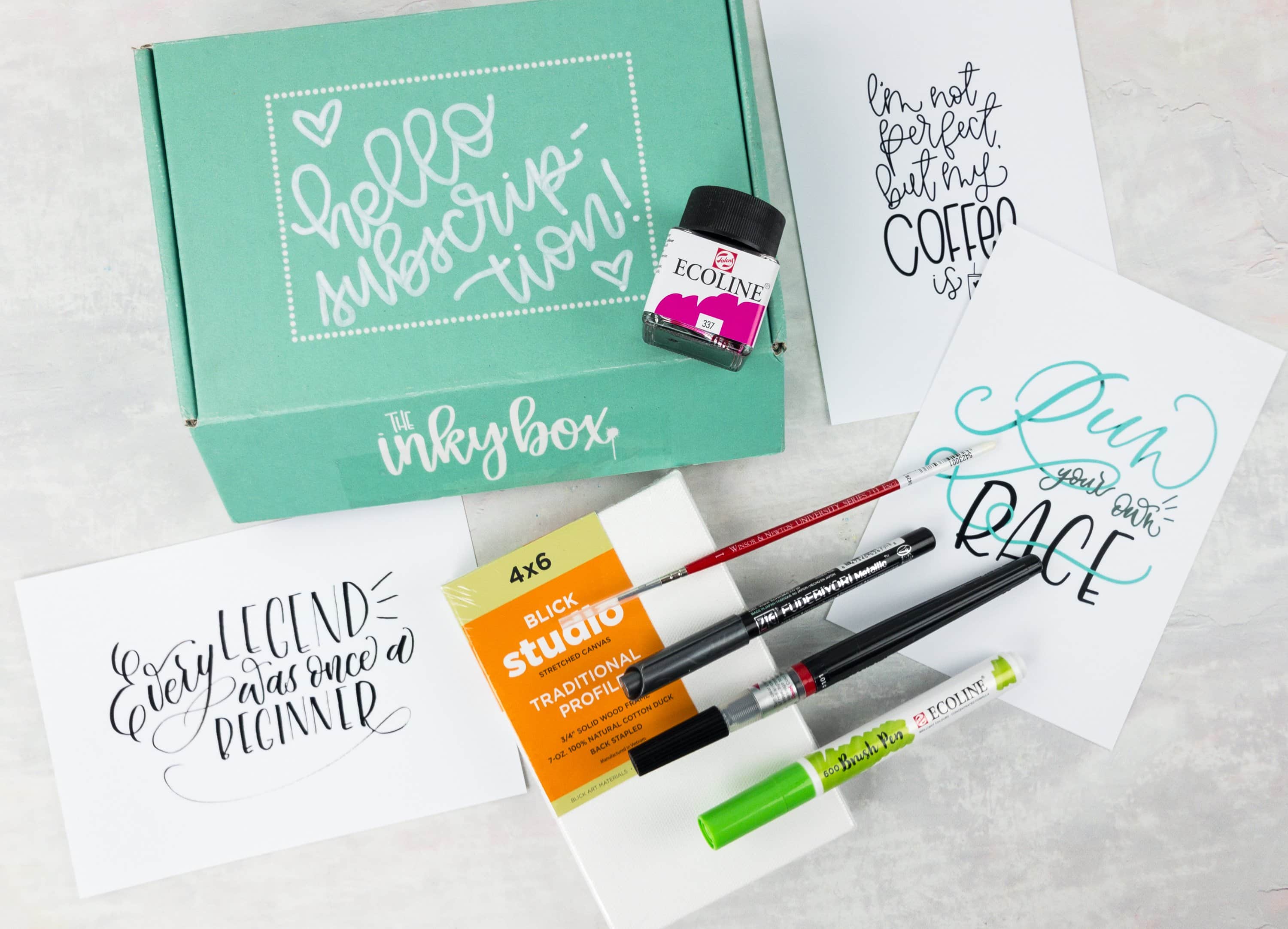 The Inky Box May 2017 Subscription Box Review + Coupon!