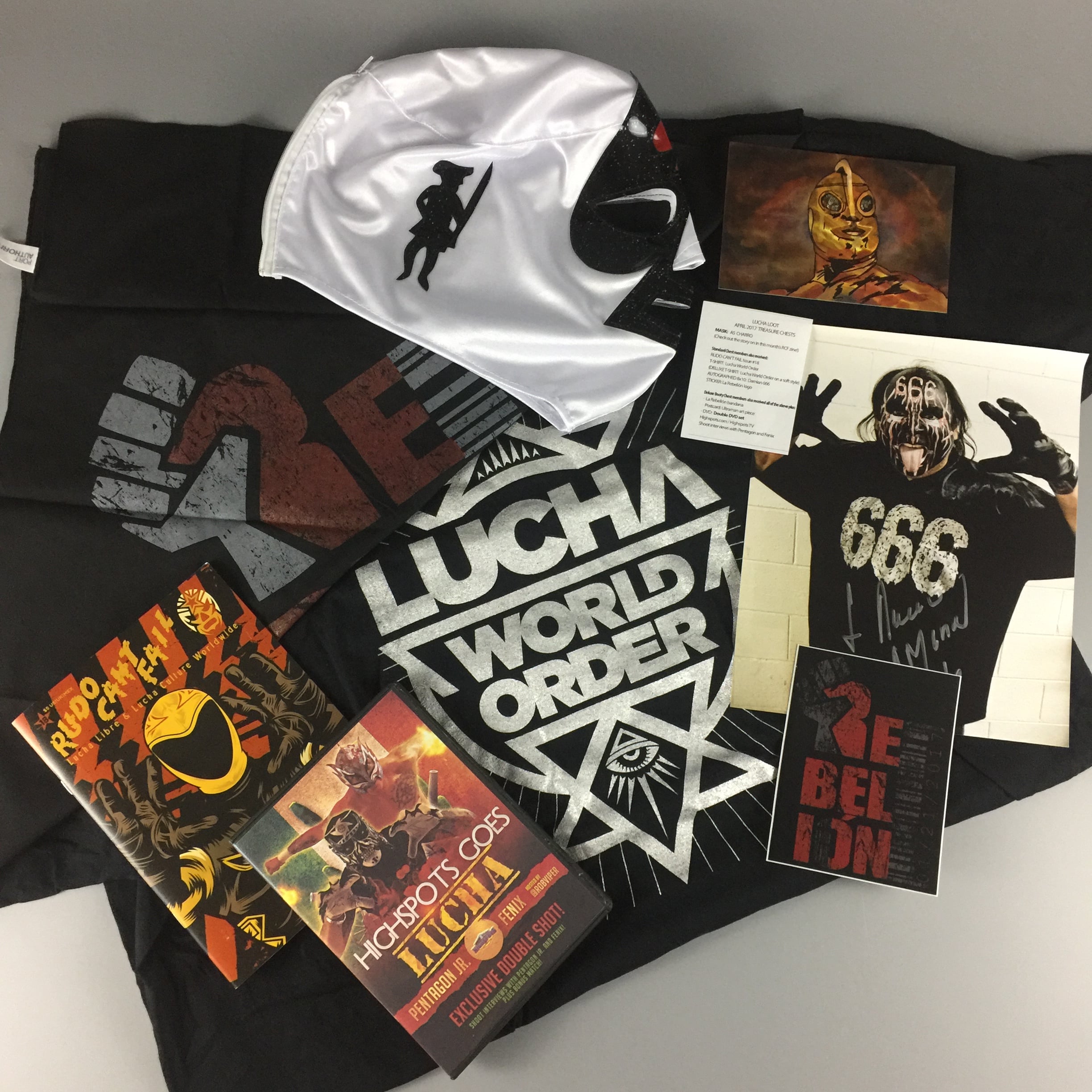 Lucha Loot Subscription Box Review & Coupon – April 2017