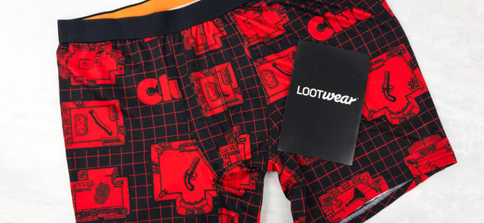 Loot Undies April 2017 Subscription Review + Coupon