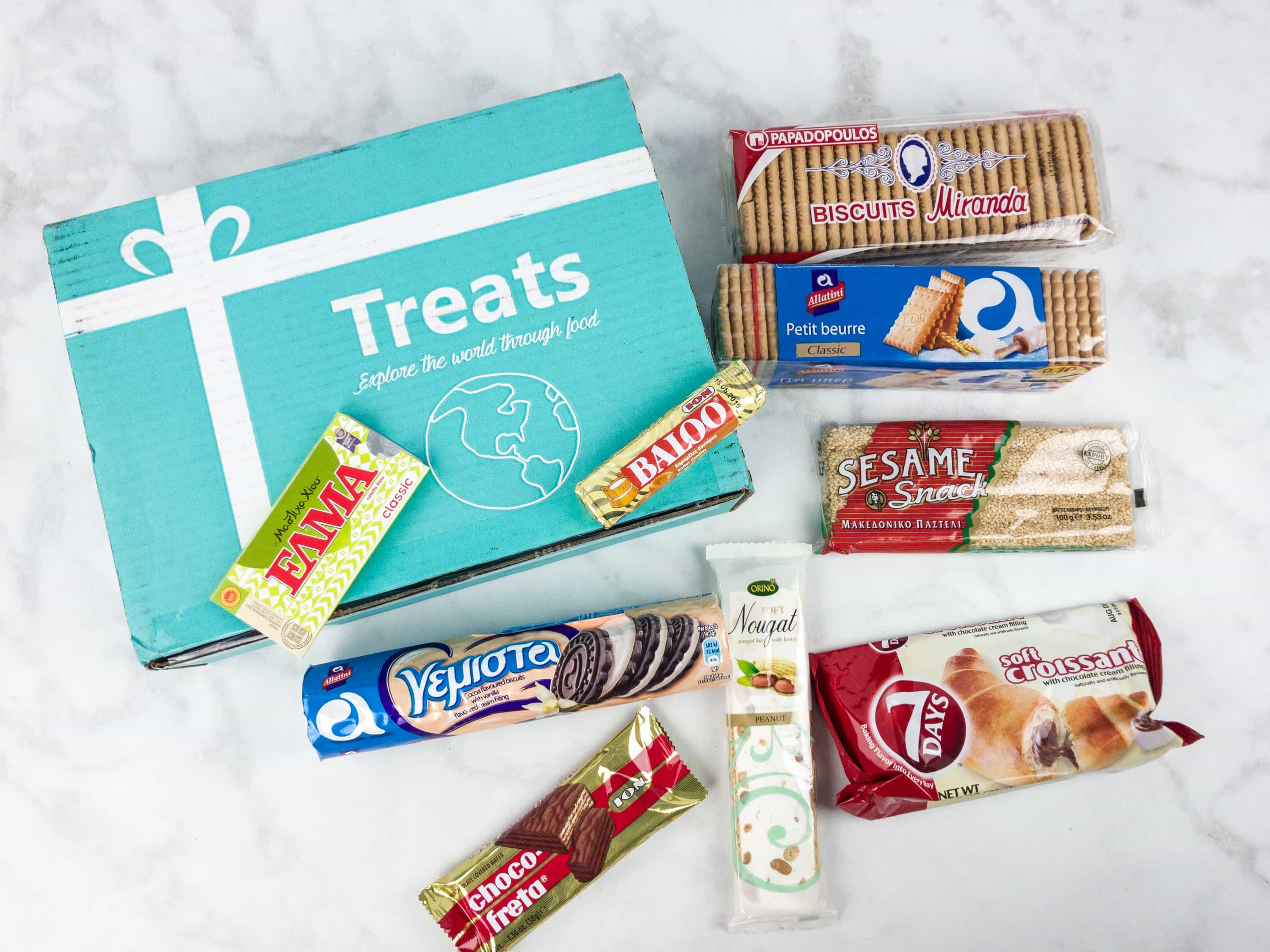 Treats Box June 2017 Review & Coupon – GREECE!