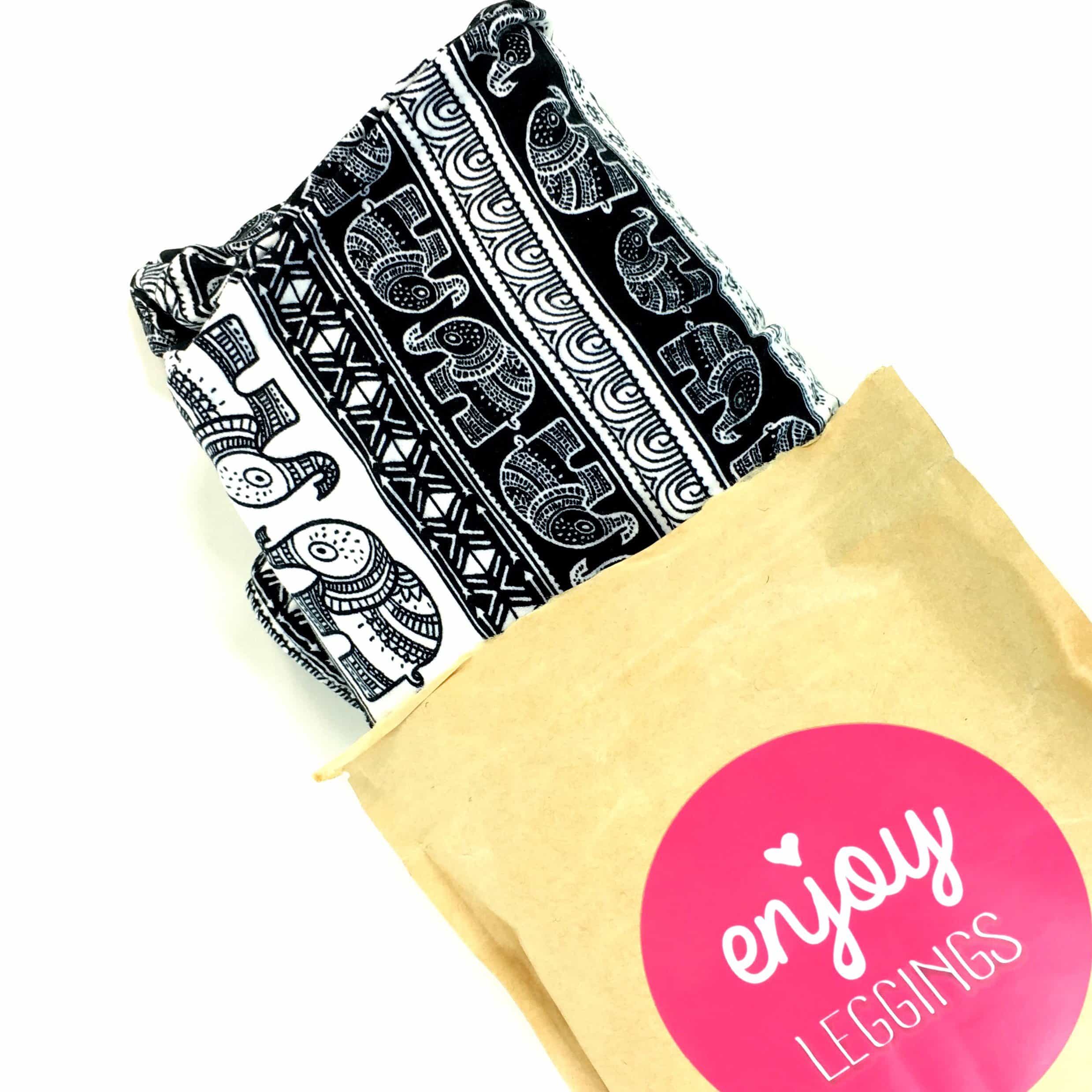 Enjoy Leggings June 2017 Subscription Box Review + 25% Off Coupon