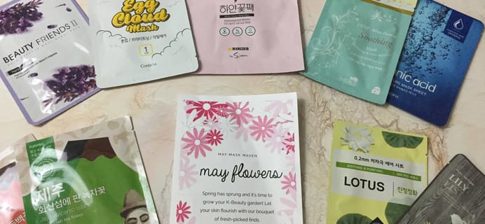 Beauteque Mask Maven May 2017 Subscription Box Review + Coupon