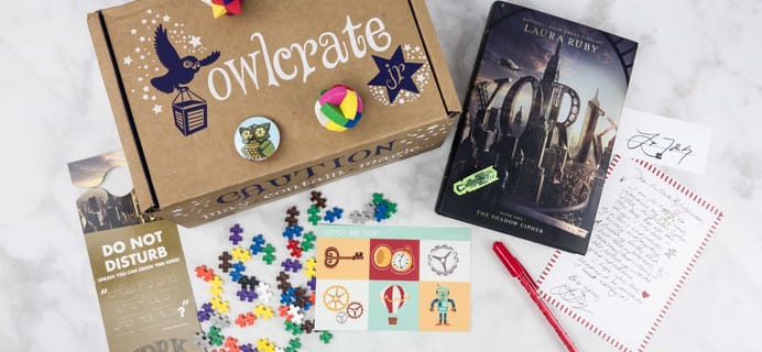 OwlCrate Jr. June 2017 Box Review + Coupon