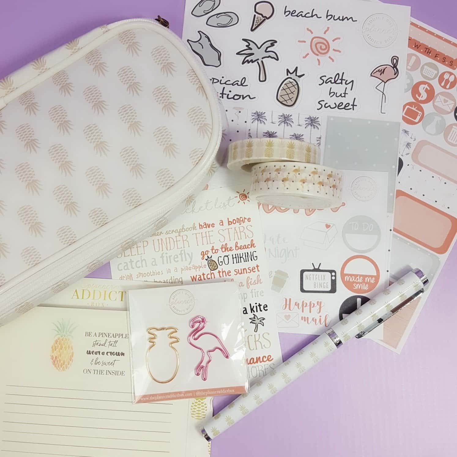 The Planner Addict Box June 2017 Subscription Box Review