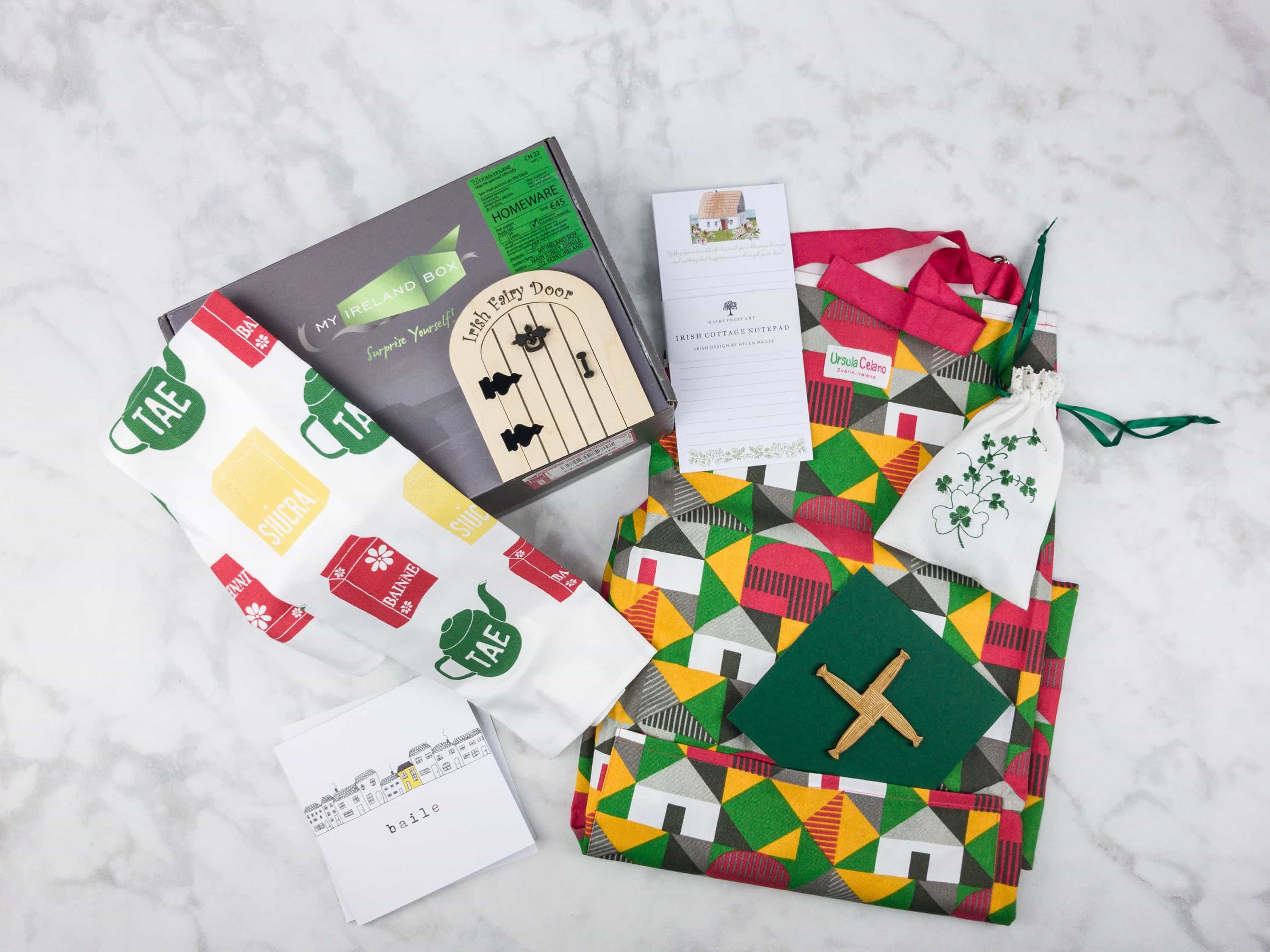 My Ireland Box June 2017 Subscription Box Review