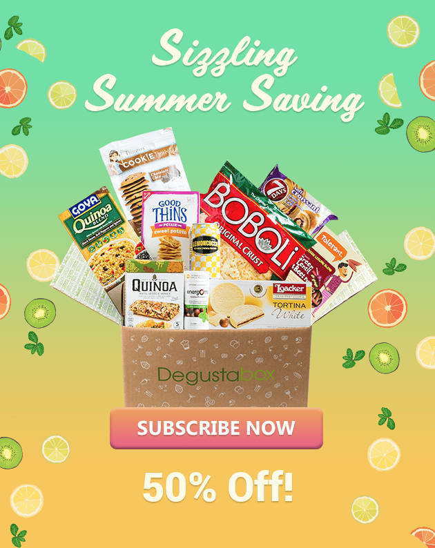 Degustabox 50% Off Coupon + Free Gift In First Box!