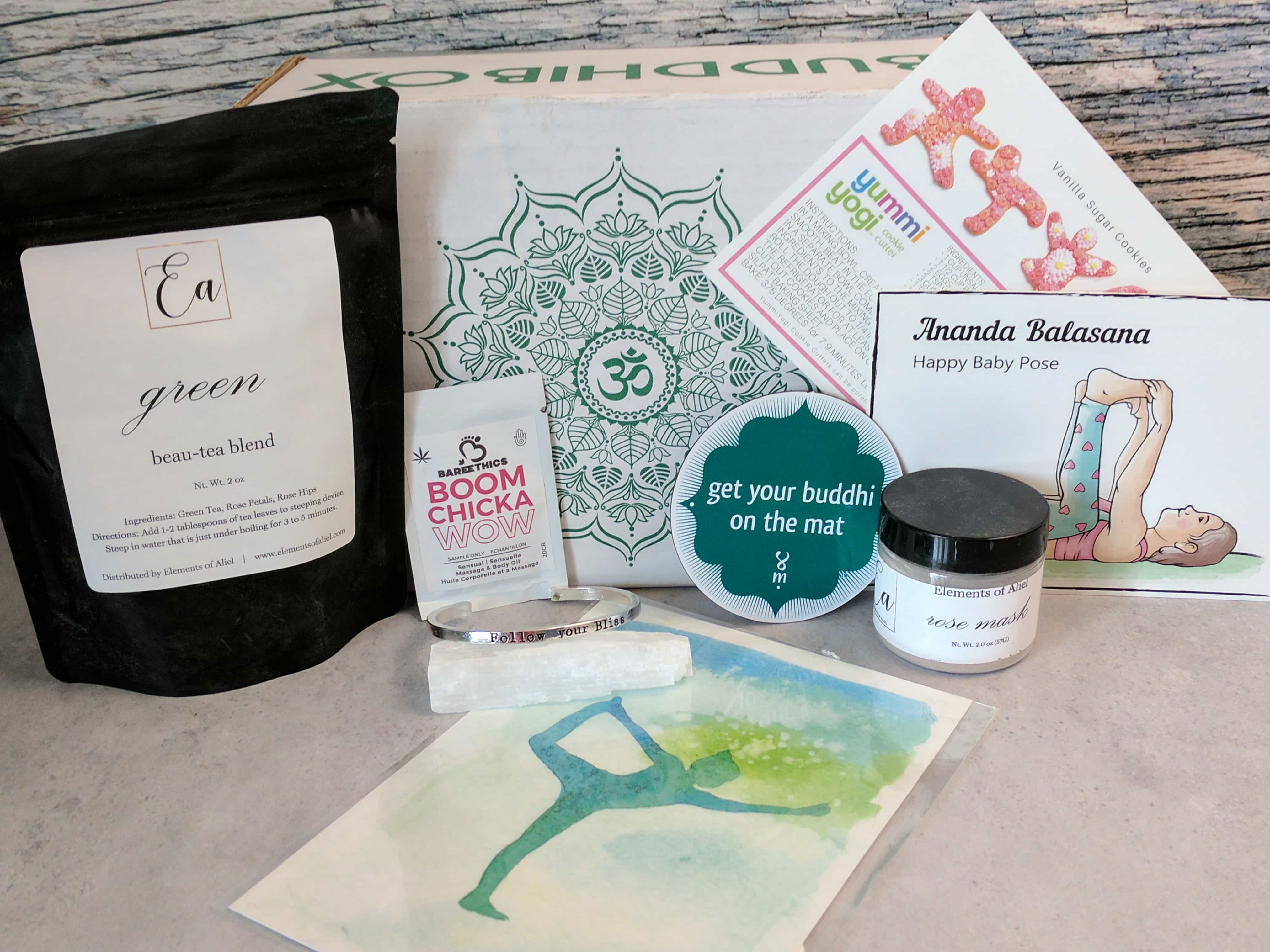 BuddhiBox Yoga Subscription Box Review + Coupon – May 2017