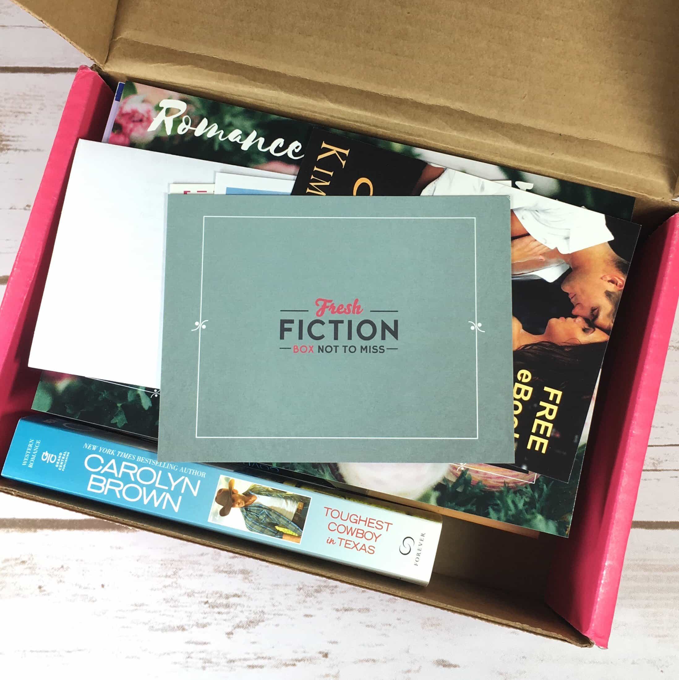 Fresh Fiction Box June 2017 Subscription Box Review + Coupon