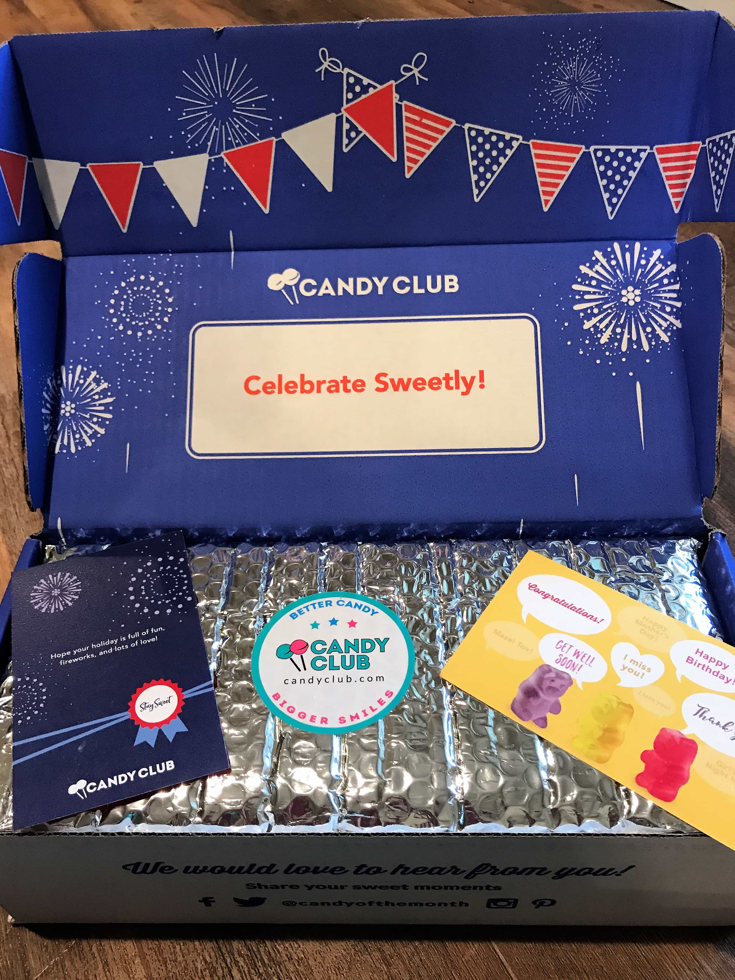 Candy Club Subscription Box Review + 50% off Coupon – July 2017