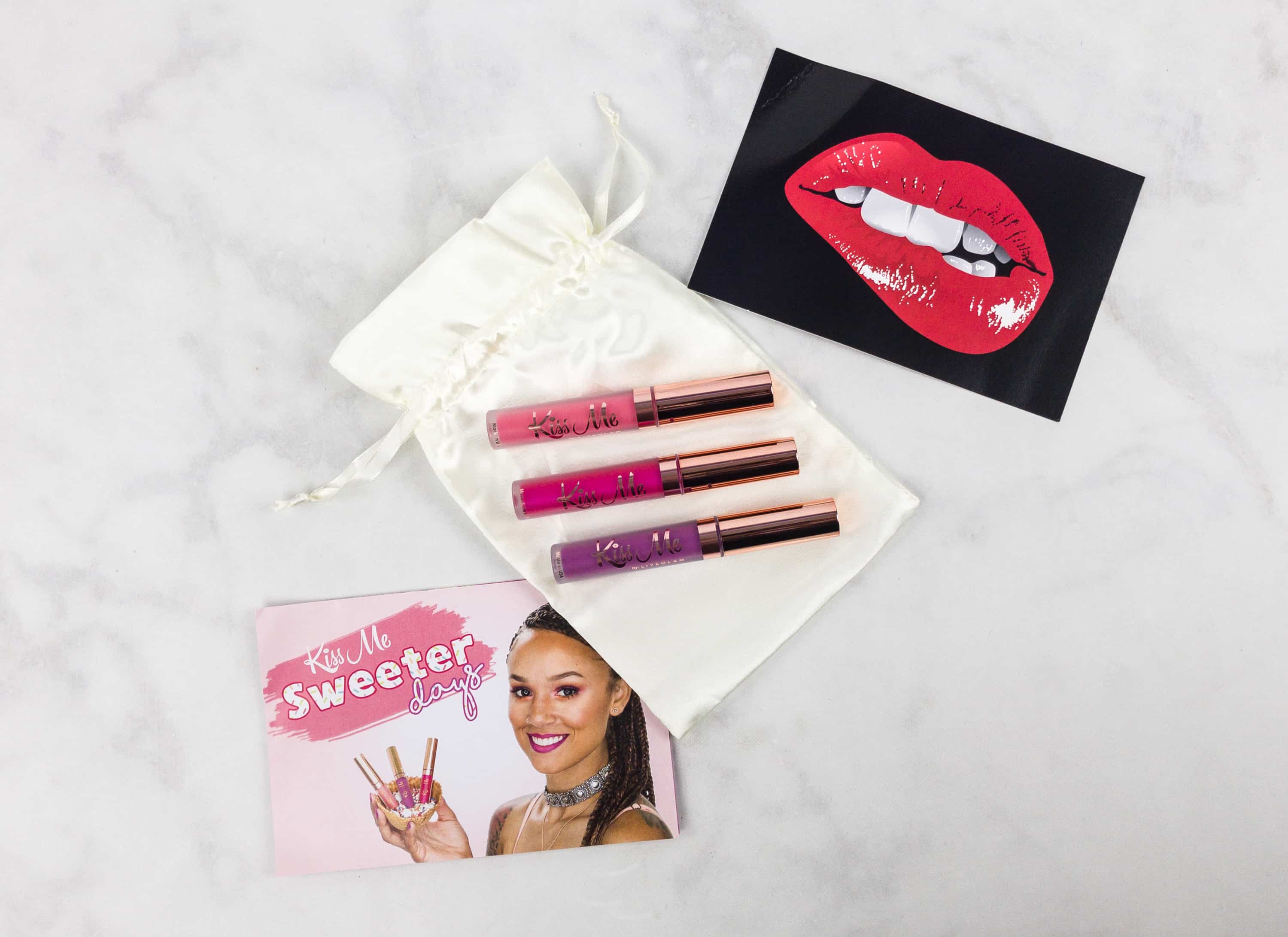 KissMe Lipstick Club August 2017 Subscription Box Review + FREE Lipstick Coupon!