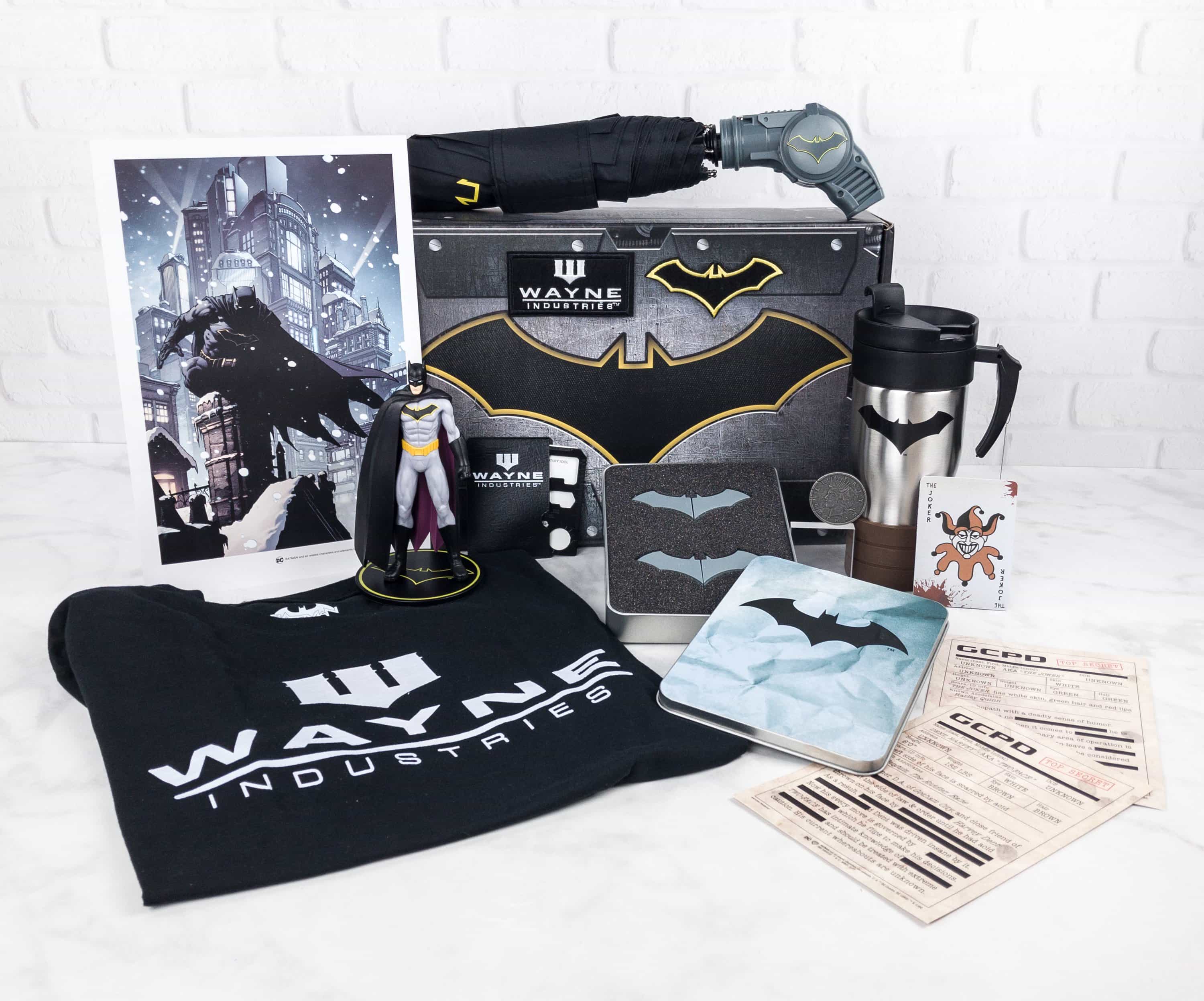 DC Comics World’s Finest: The Collection Summer 2017 Box Review – BATMAN!