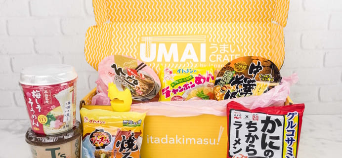 Umai Crate July 2017 Subscription Box Review + Coupon