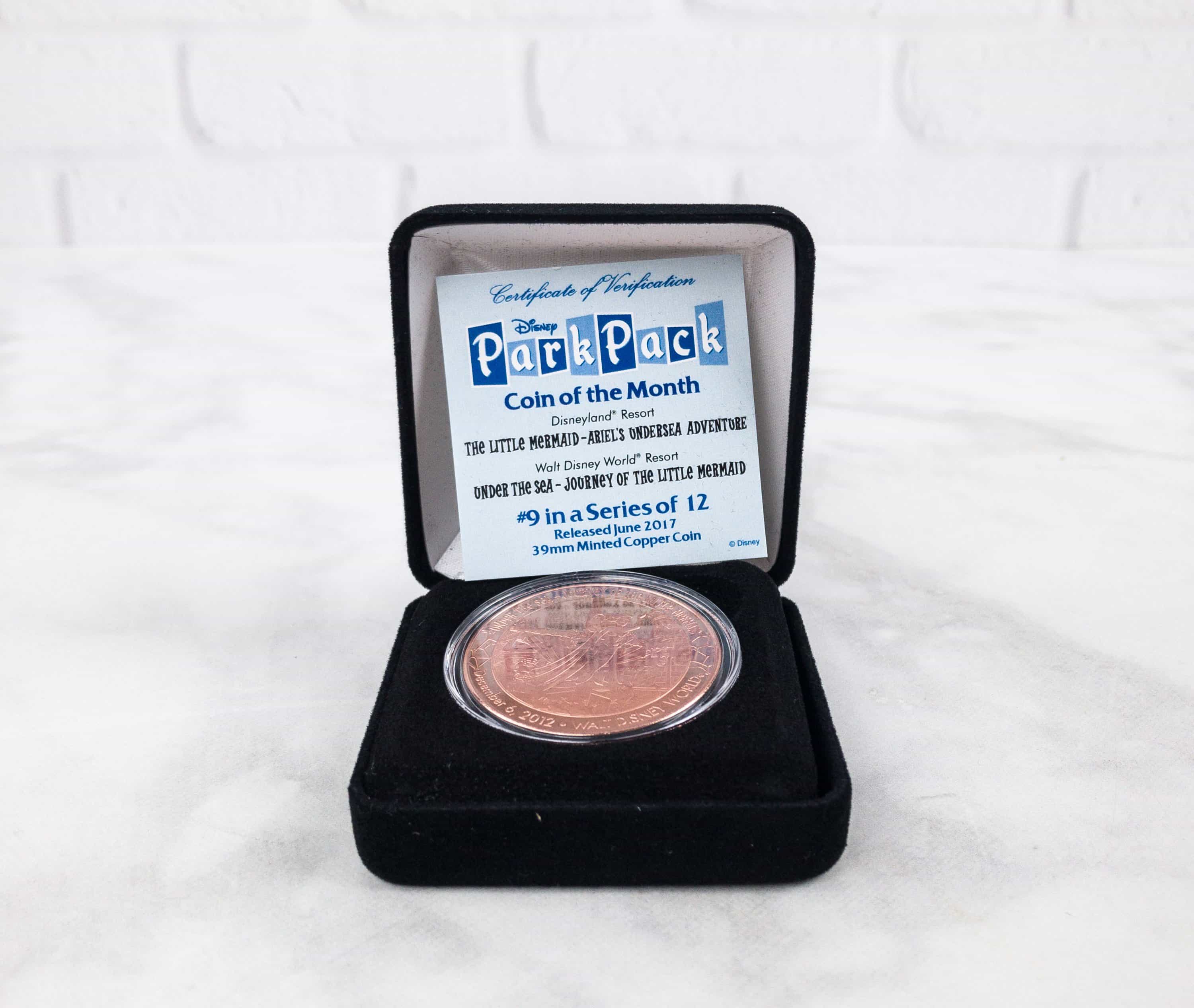 Disney Park Pack Coin Edition July 2017 Subscription Box Review
