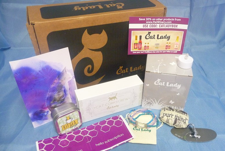 Cat Lady Box July 2017 Subscription Box Review + Coupon