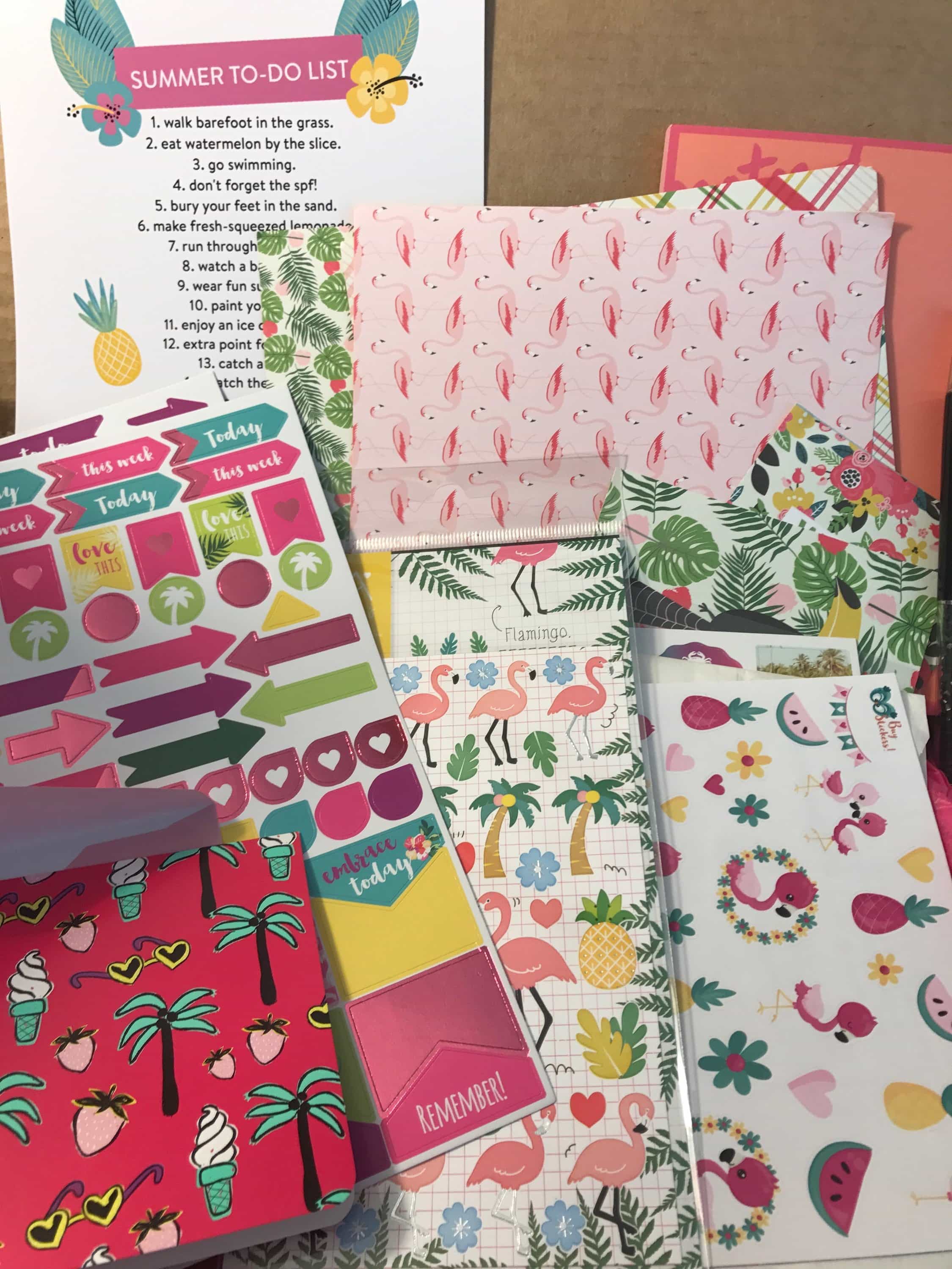 Planner Girl Provisions July 2017 Review