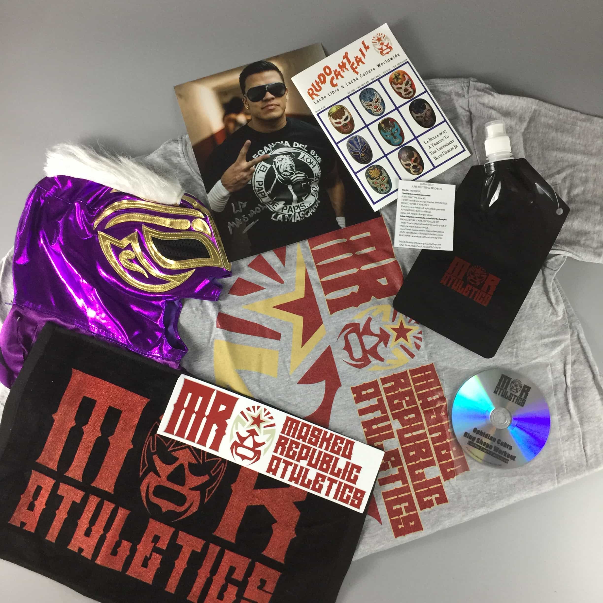 Lucha Loot Subscription Box Review & Coupon – June 2017
