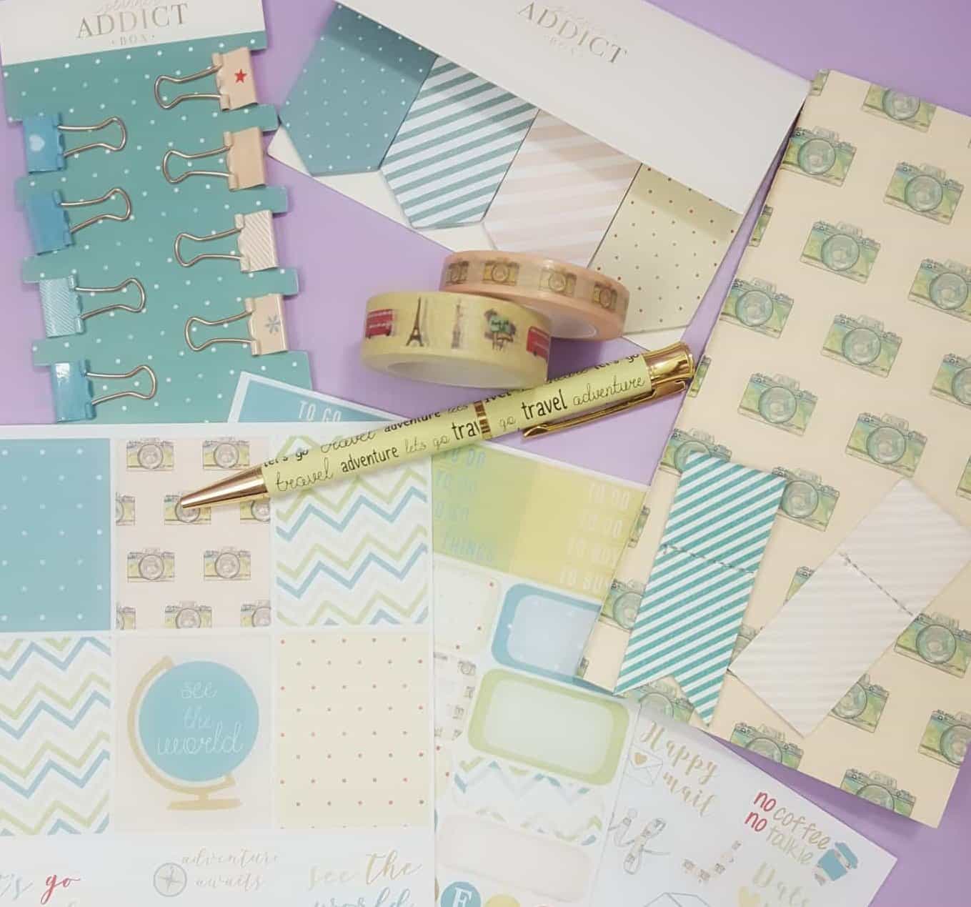 The Planner Addict Box July 2017 Subscription Box Review