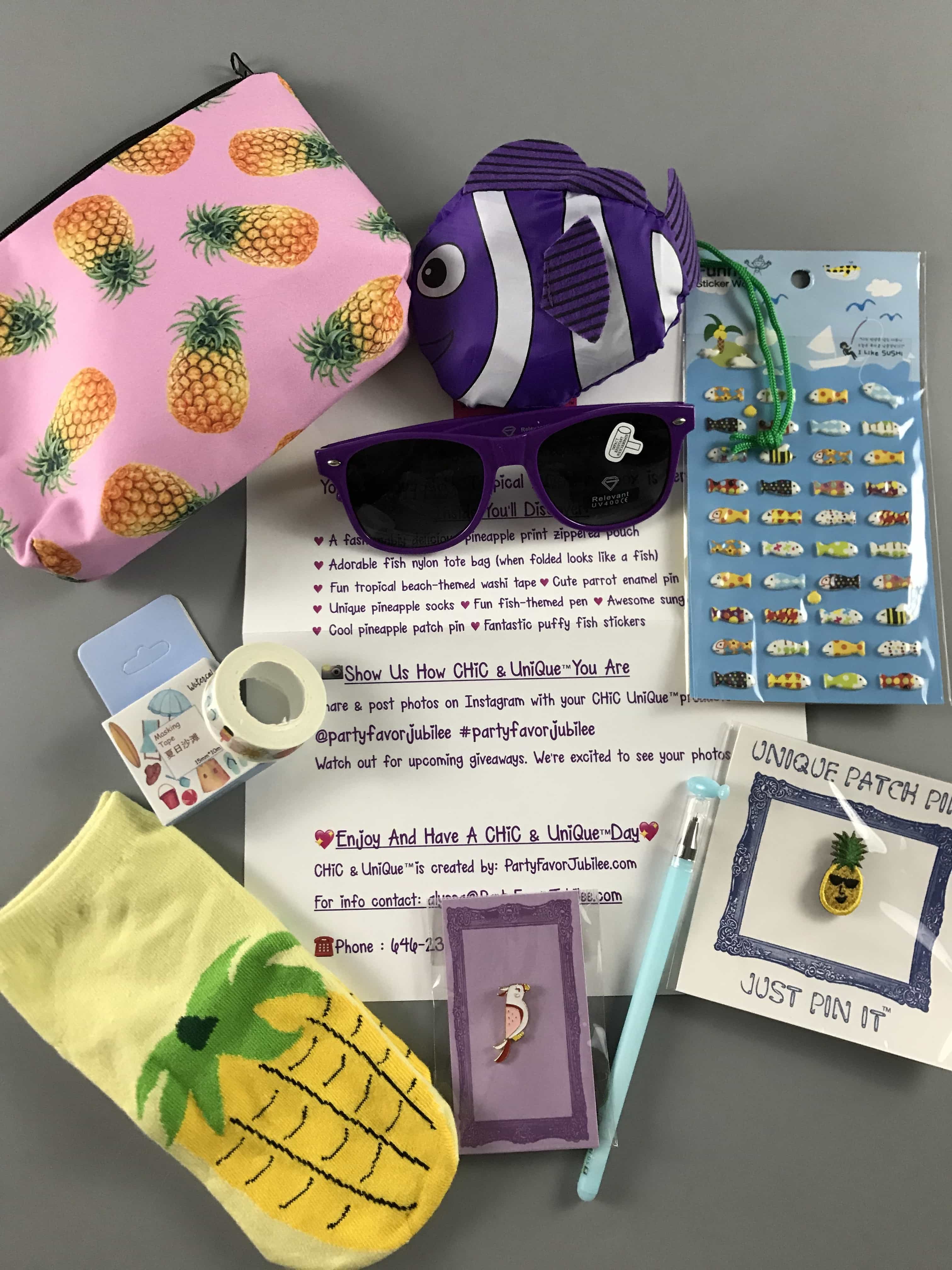 Chic & Unique July 2017 Subscription Box Review