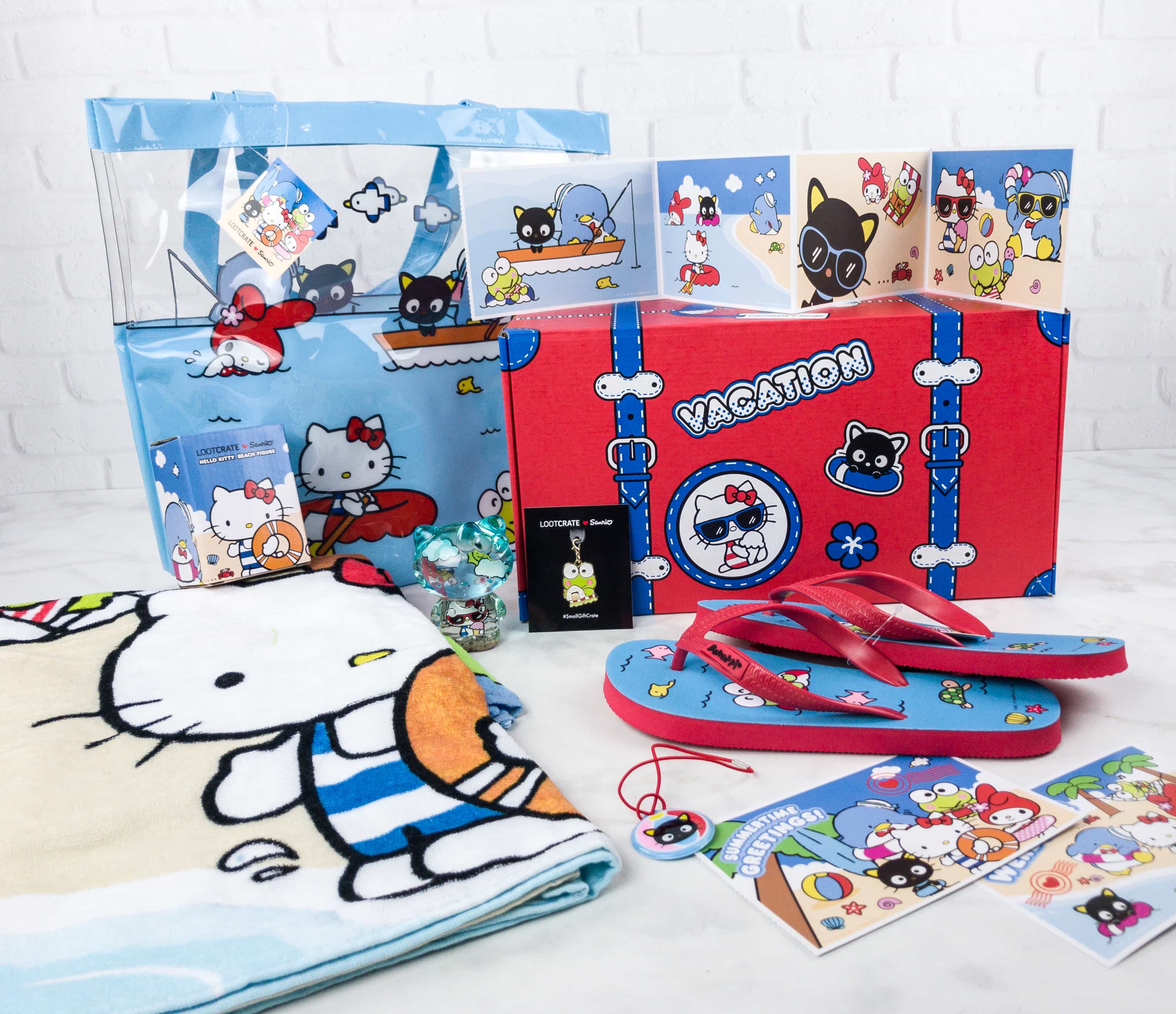 Sanrio Small Gift Crate Summer 2017 Subscription Box Review