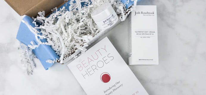Beauty Heroes July 2017 Subscription Box Review
