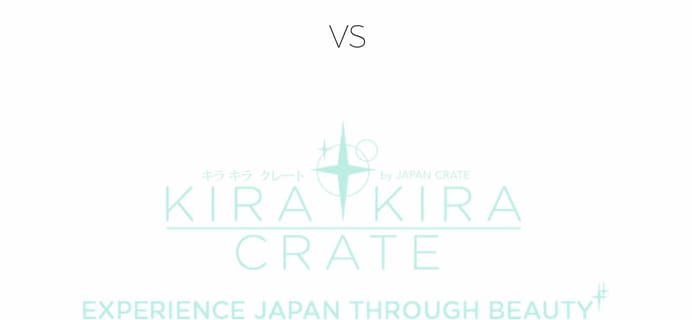nmnl vs Kira Kira Crate – August 2017 Battle of the Japanese Beauty Boxes!